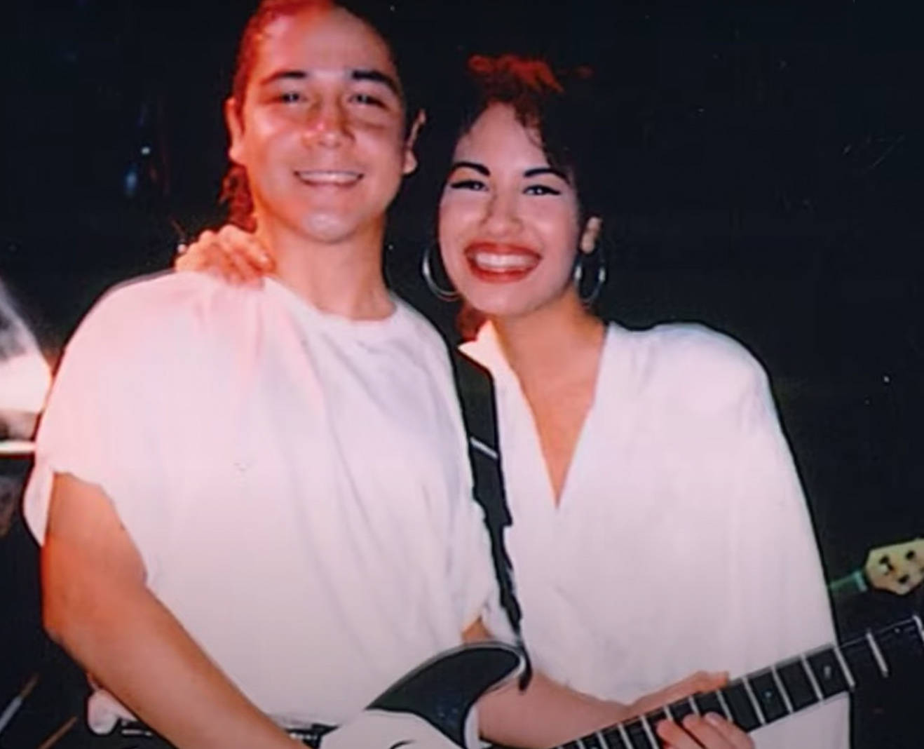 Queen Of Tejano Music: Selena Quintanilla On Stage Background