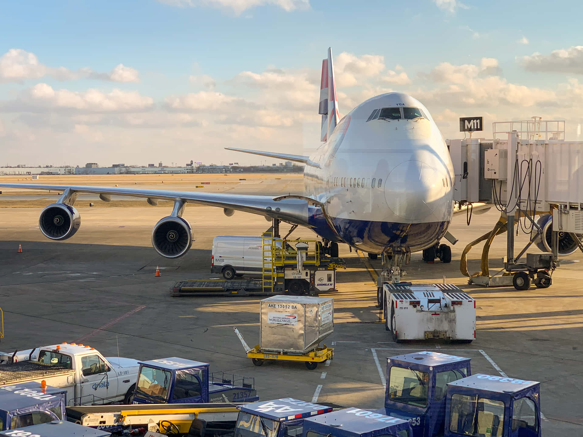 Queen Of The Skies Departure Background