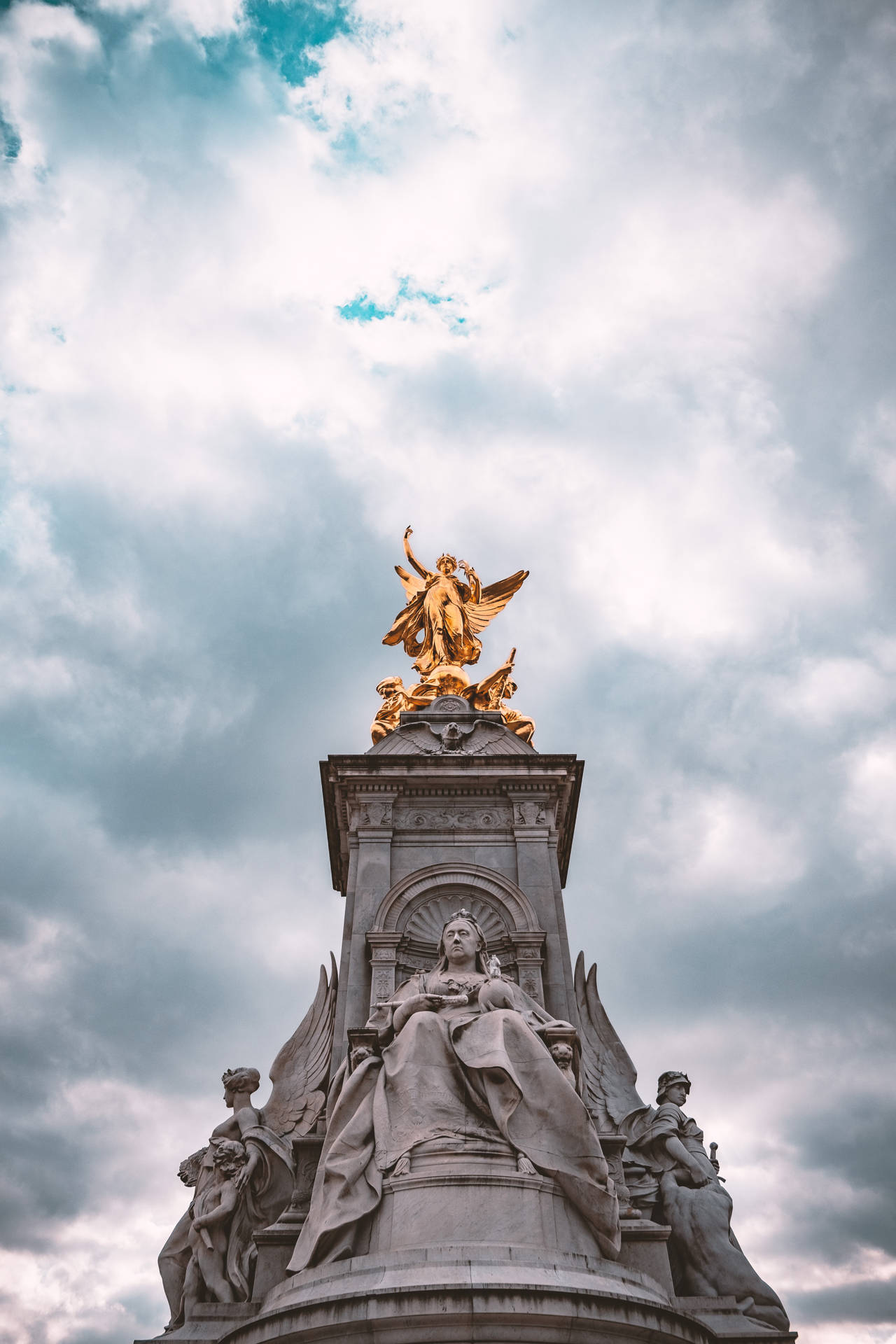 Queen Victoria Memorial England Background