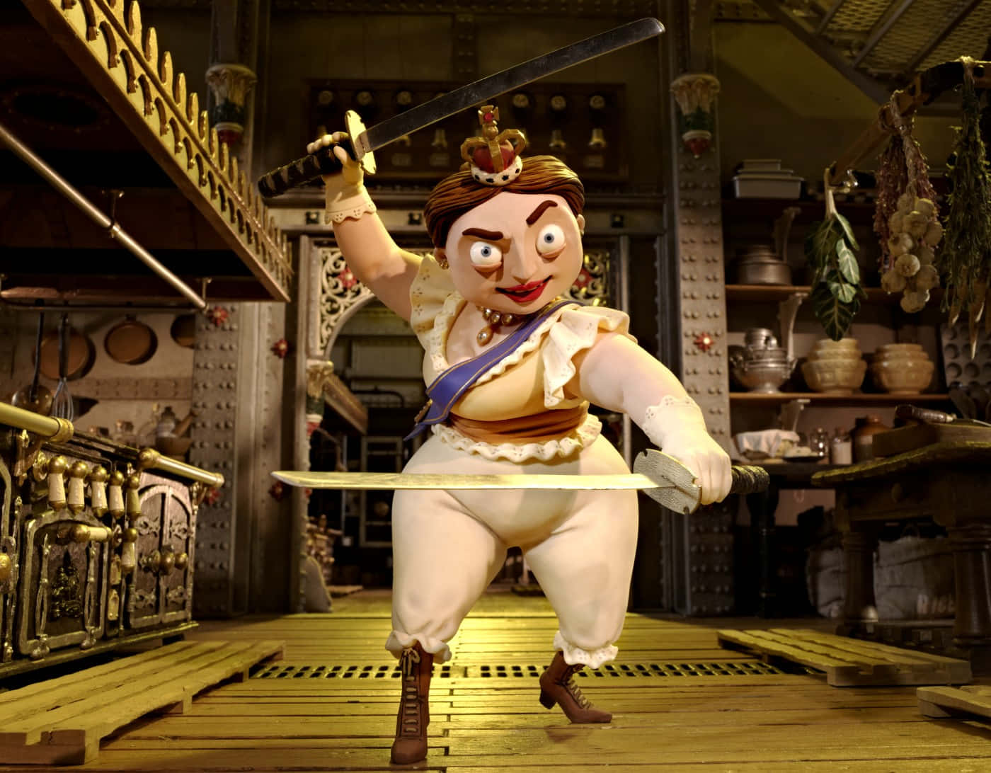 Queen Victoria Of The Pirates Band Of Misfits Background