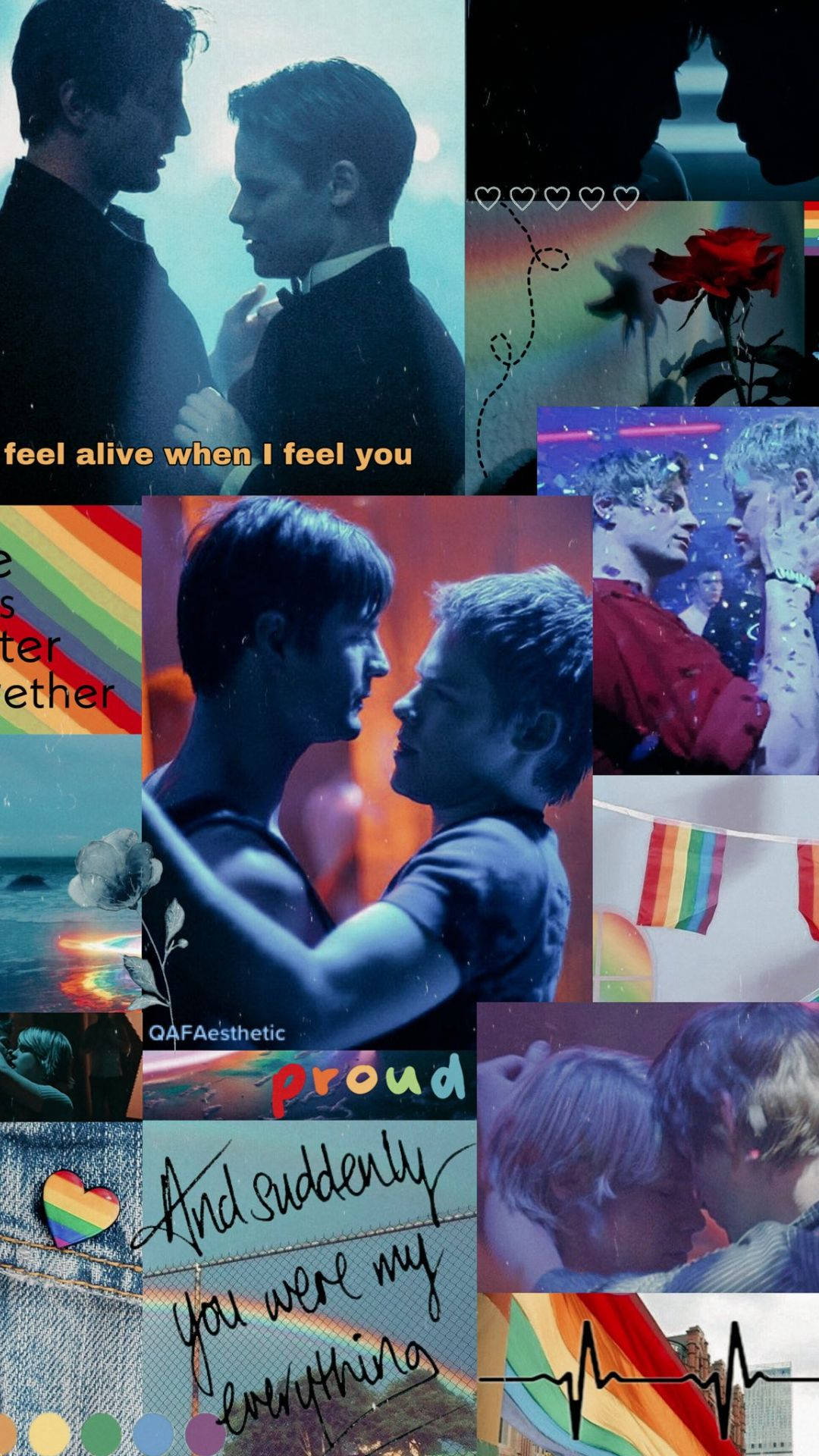 Queer As Folk Collage Of Scenes