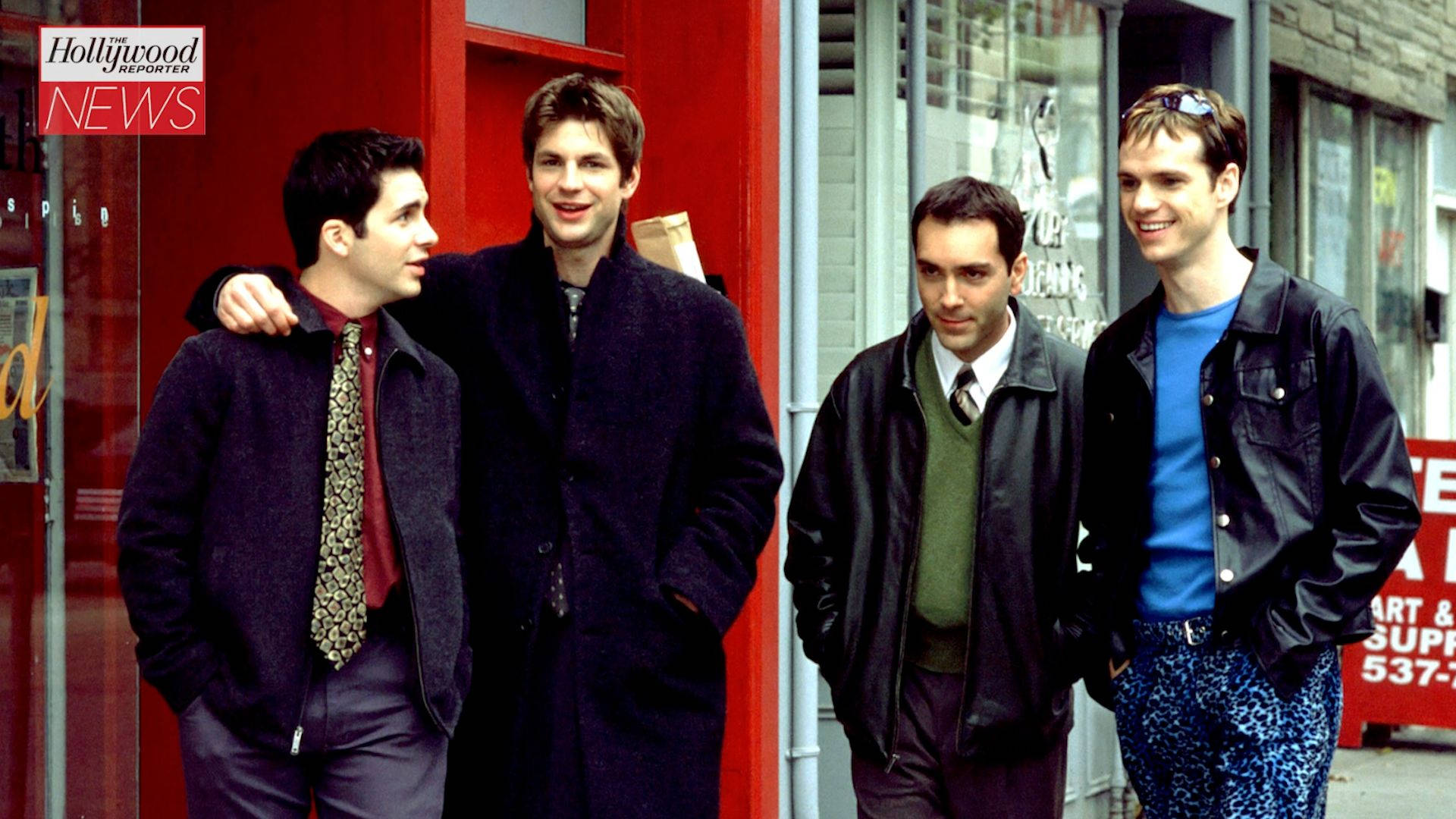 Queer As Folk In The Street Background