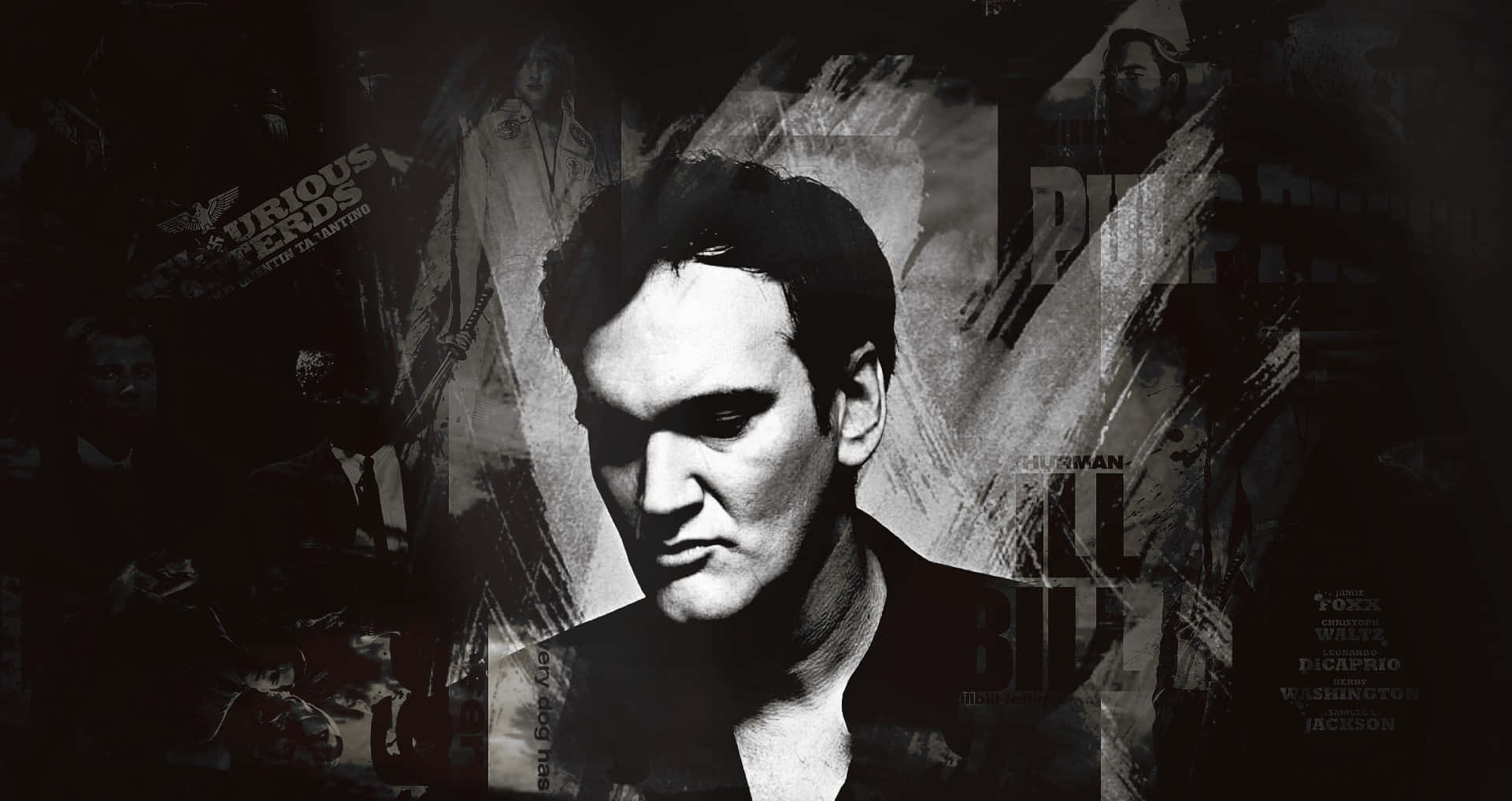 Quentin Tarantino Cinematic Collage