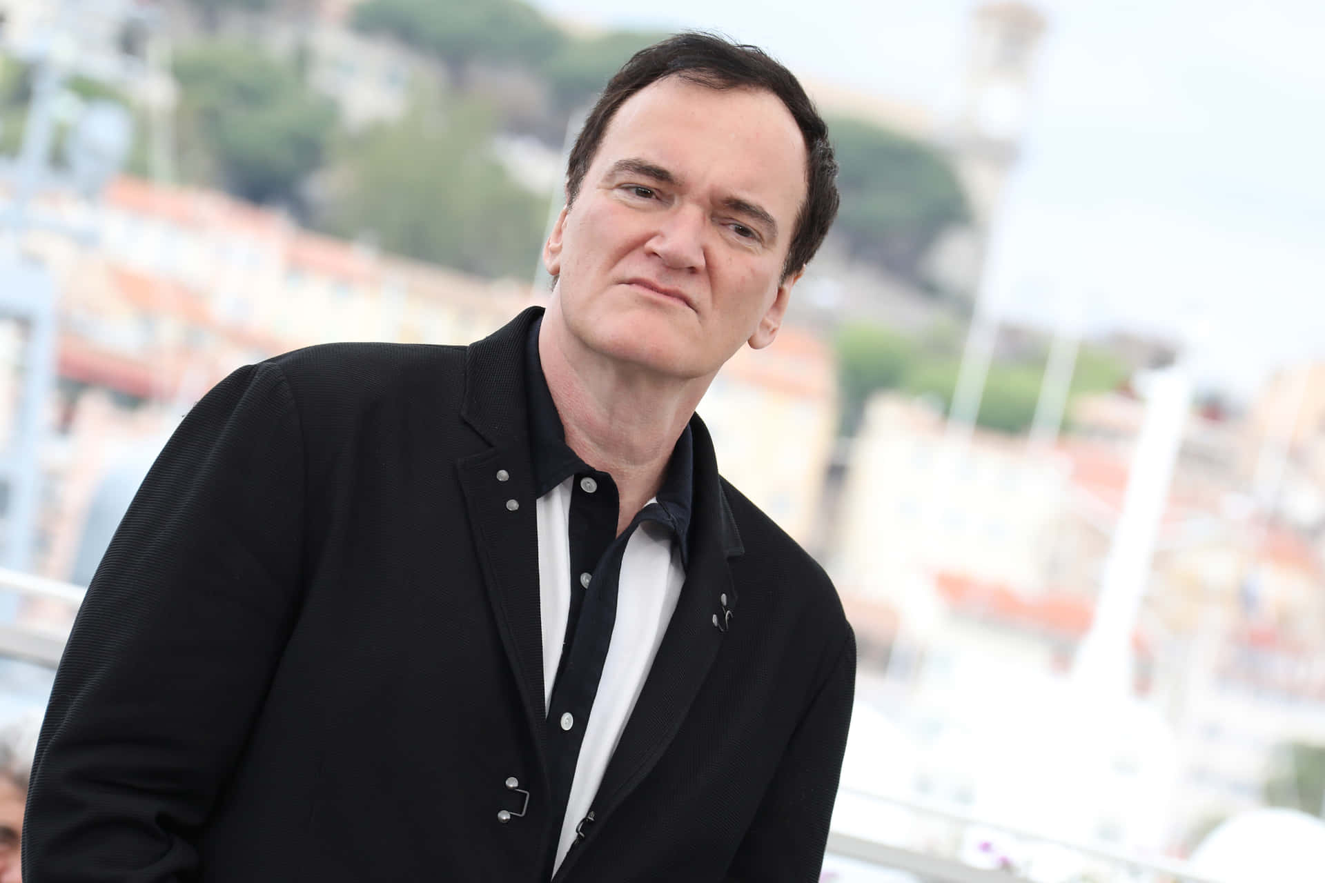 Quentin Tarantino Portrait Background