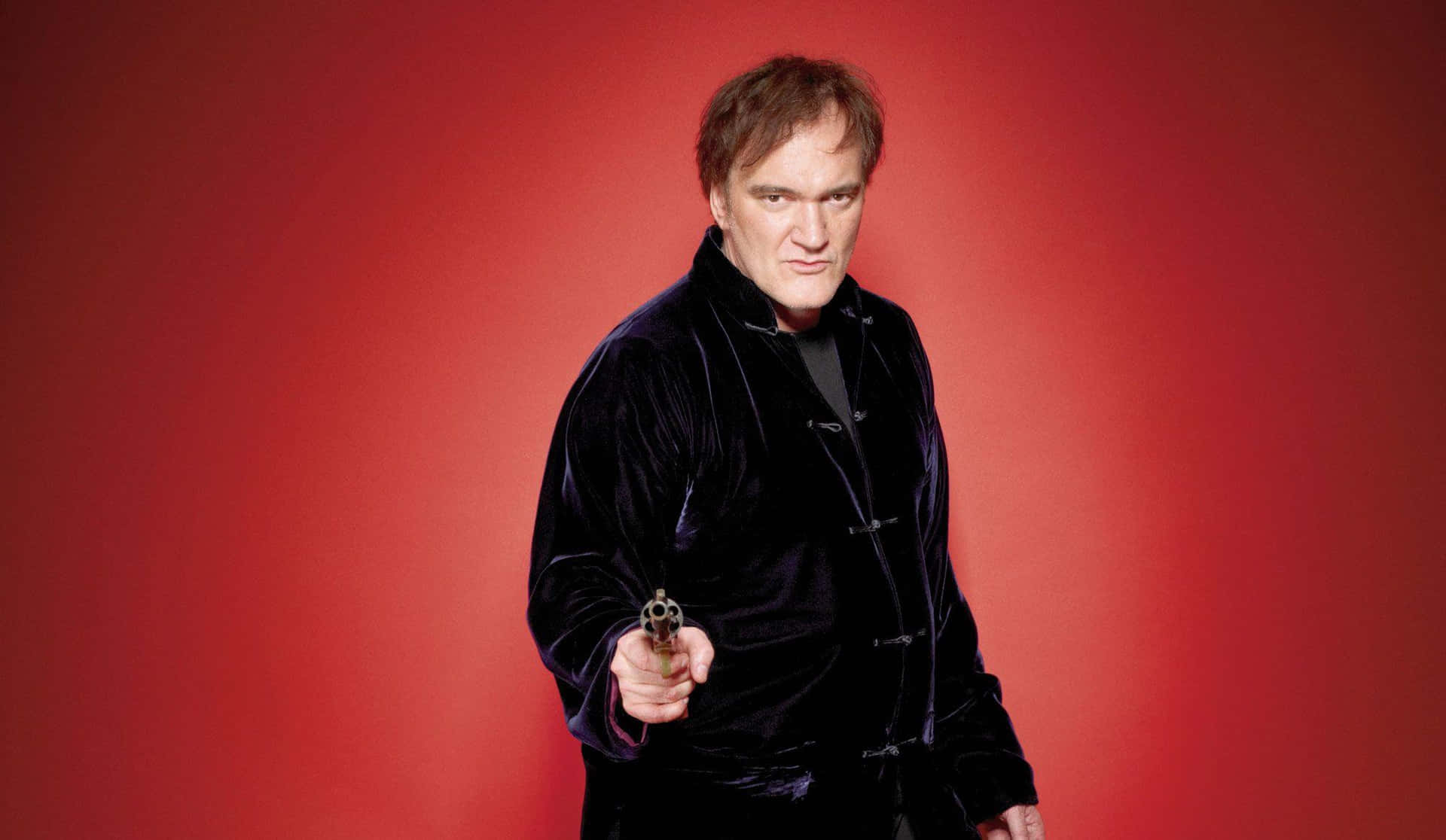 Quentin Tarantino Red Backdrop Background