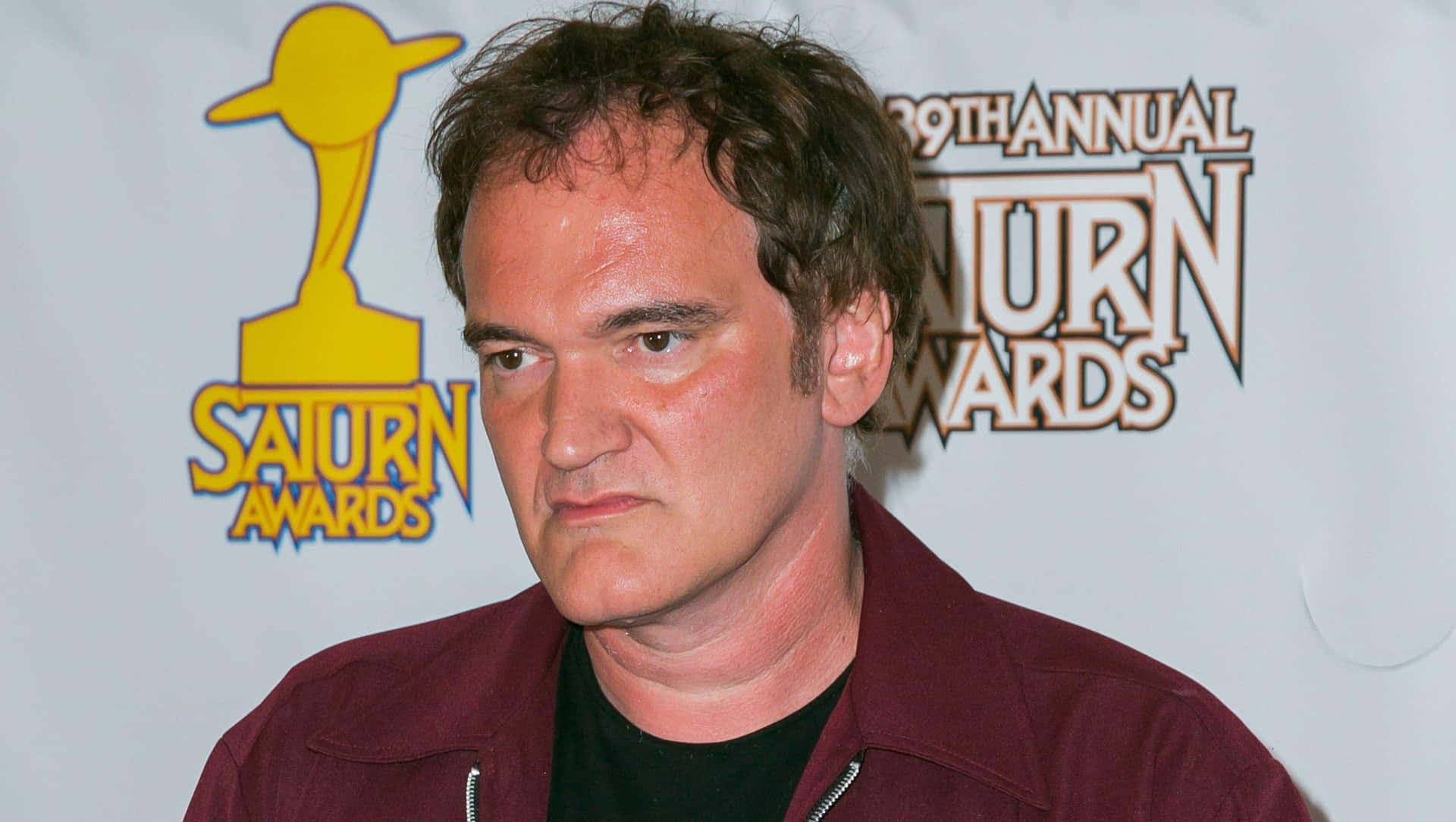 Quentin Tarantinoat Saturn Awards Background
