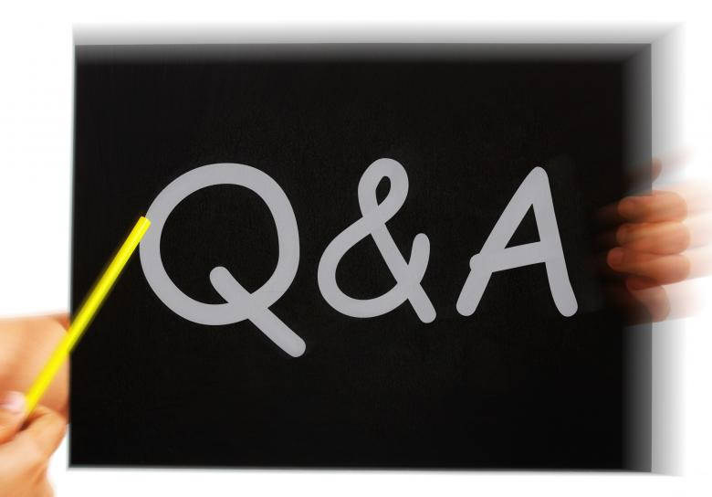 Questions And Answers On The Board Background