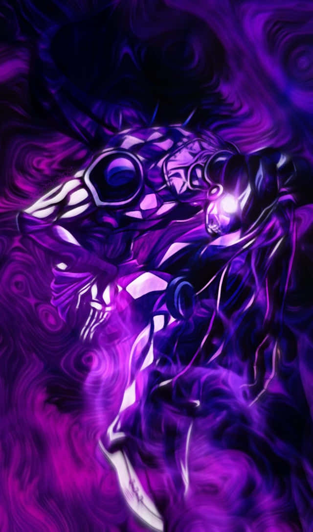 Quick Alien Purple Haze Background
