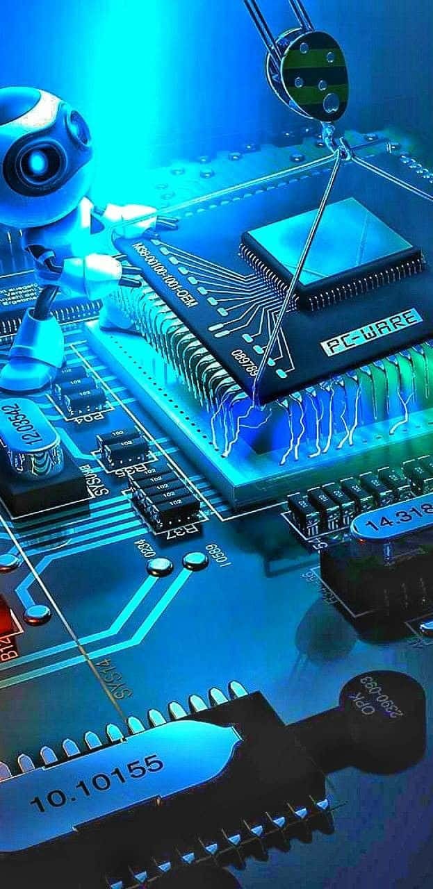 Quick Robot Fixing Motherboard