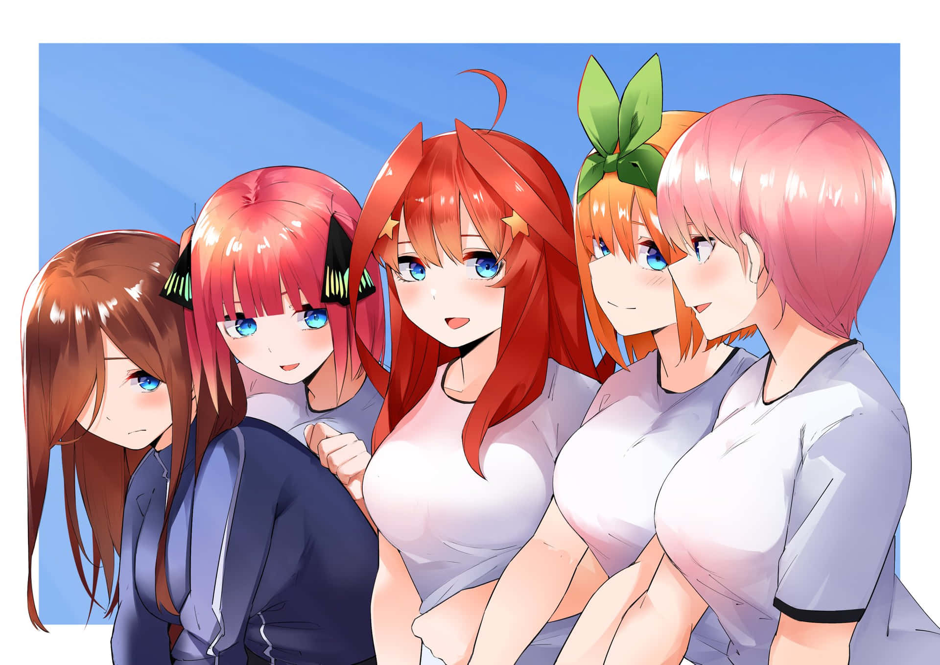 Quintessential Quintuplets Anime Characters
