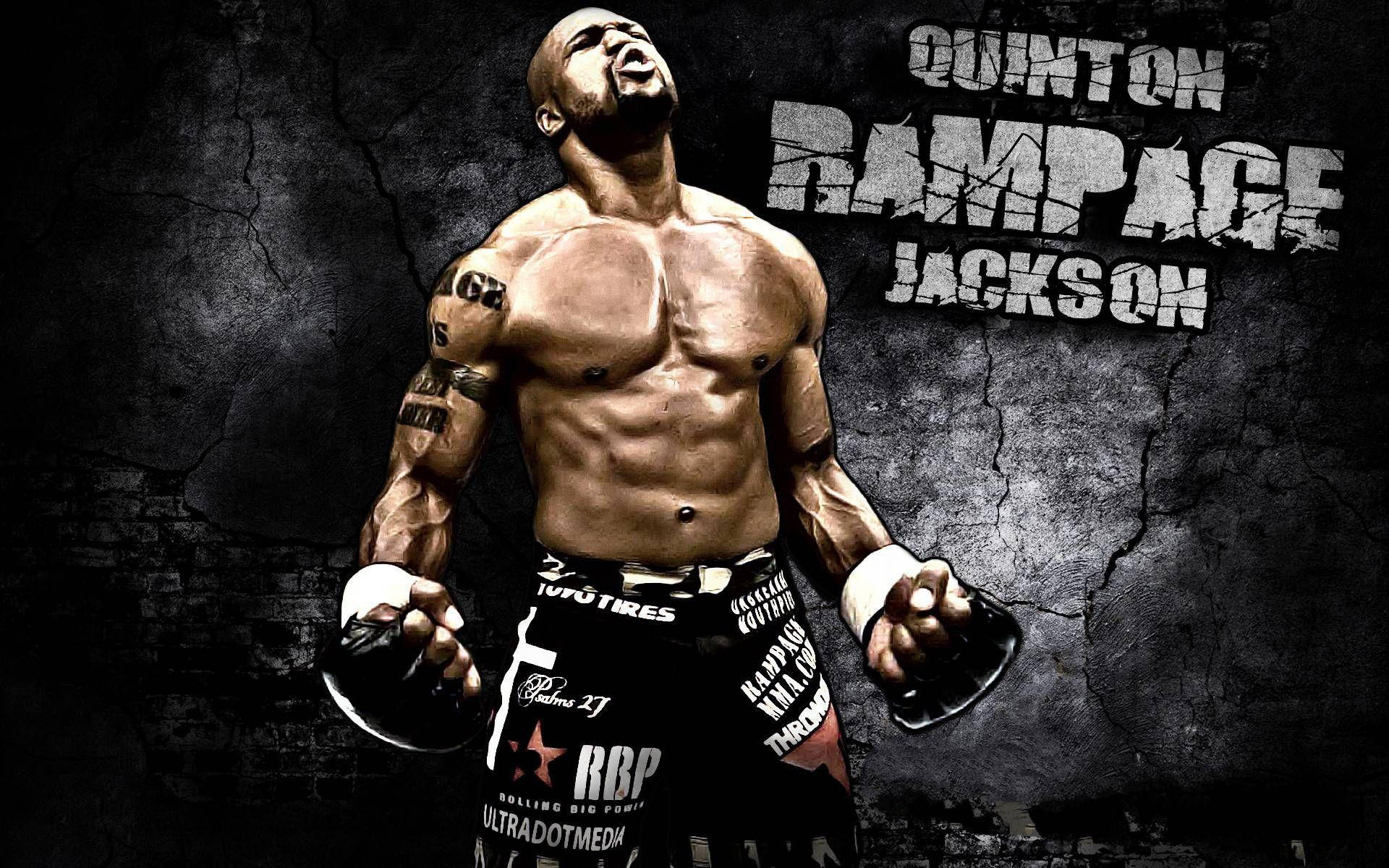 Quinton Rampage Jackson Ufc 4k Background