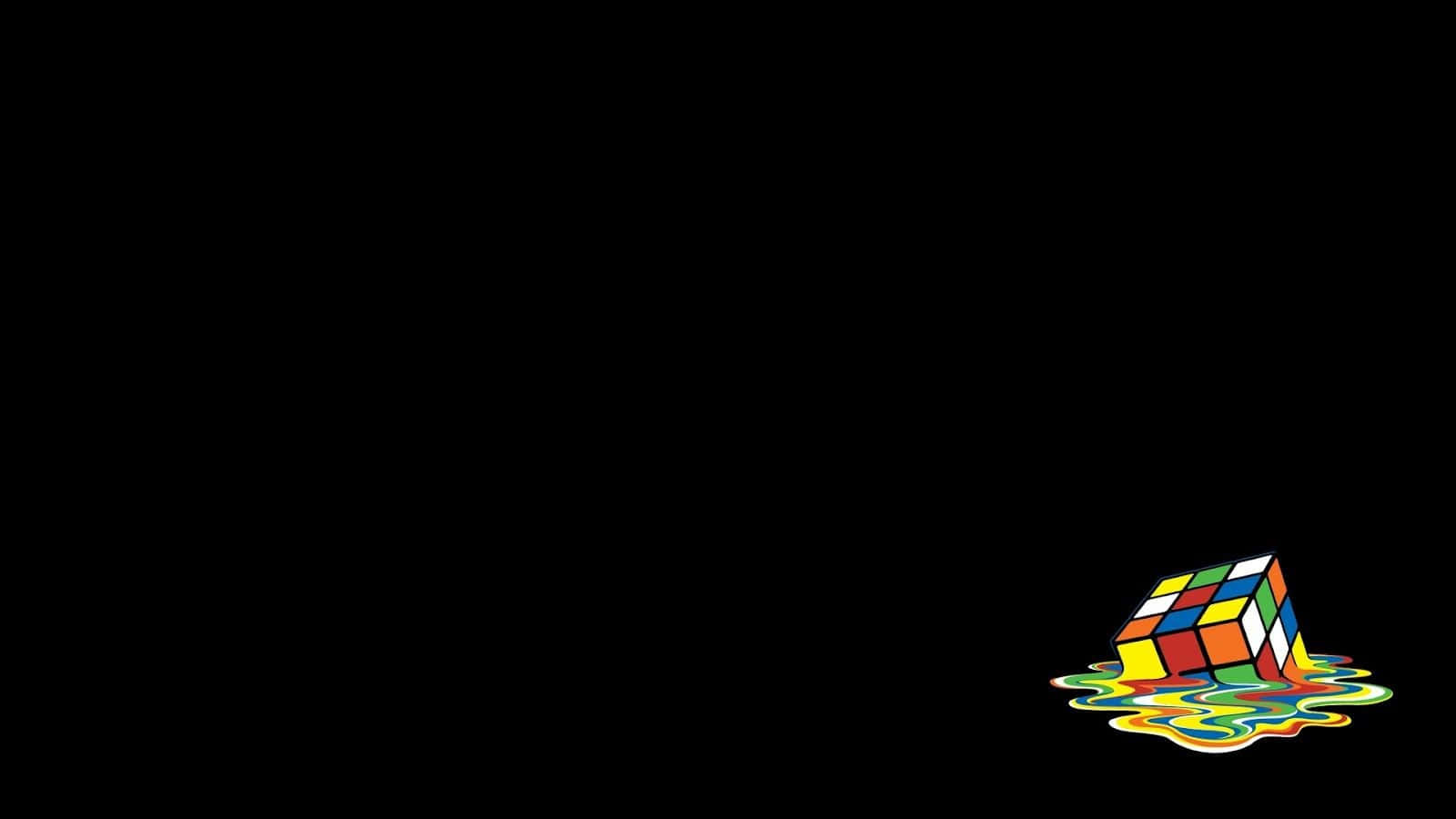 Quirky Charm: A Funny, Simple Desktop Background