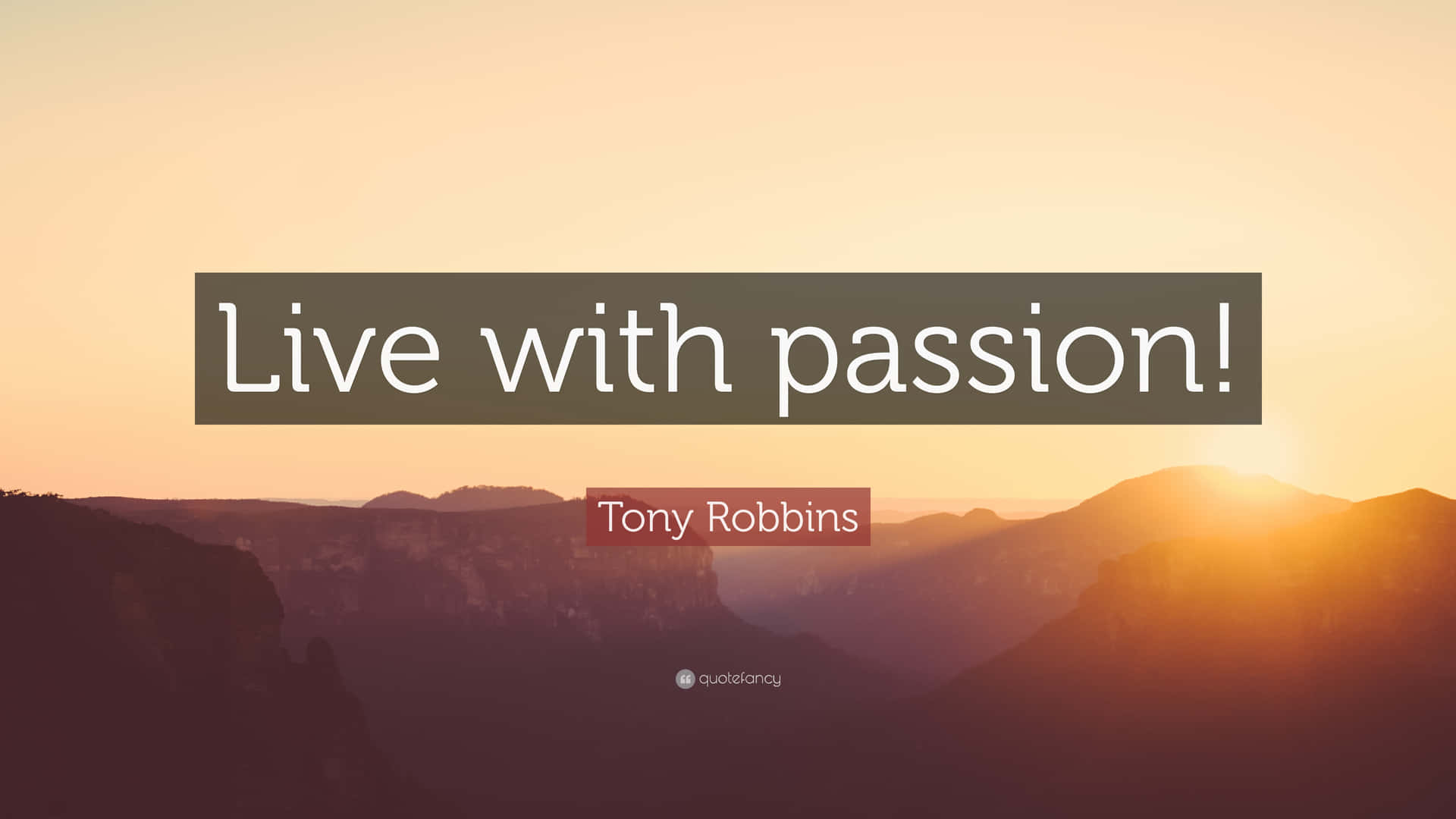 Quote Graphics About Being Passionate Background