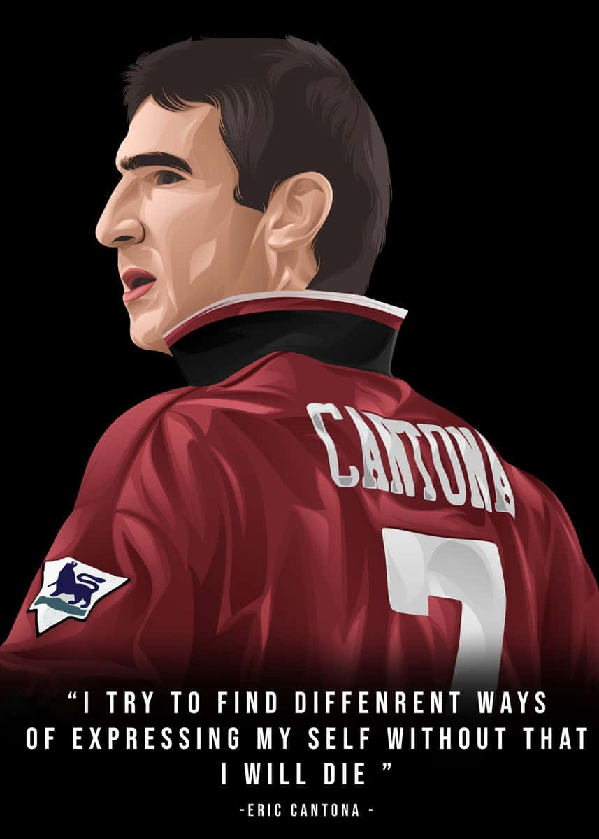 Quote Of Eric Cantona Background