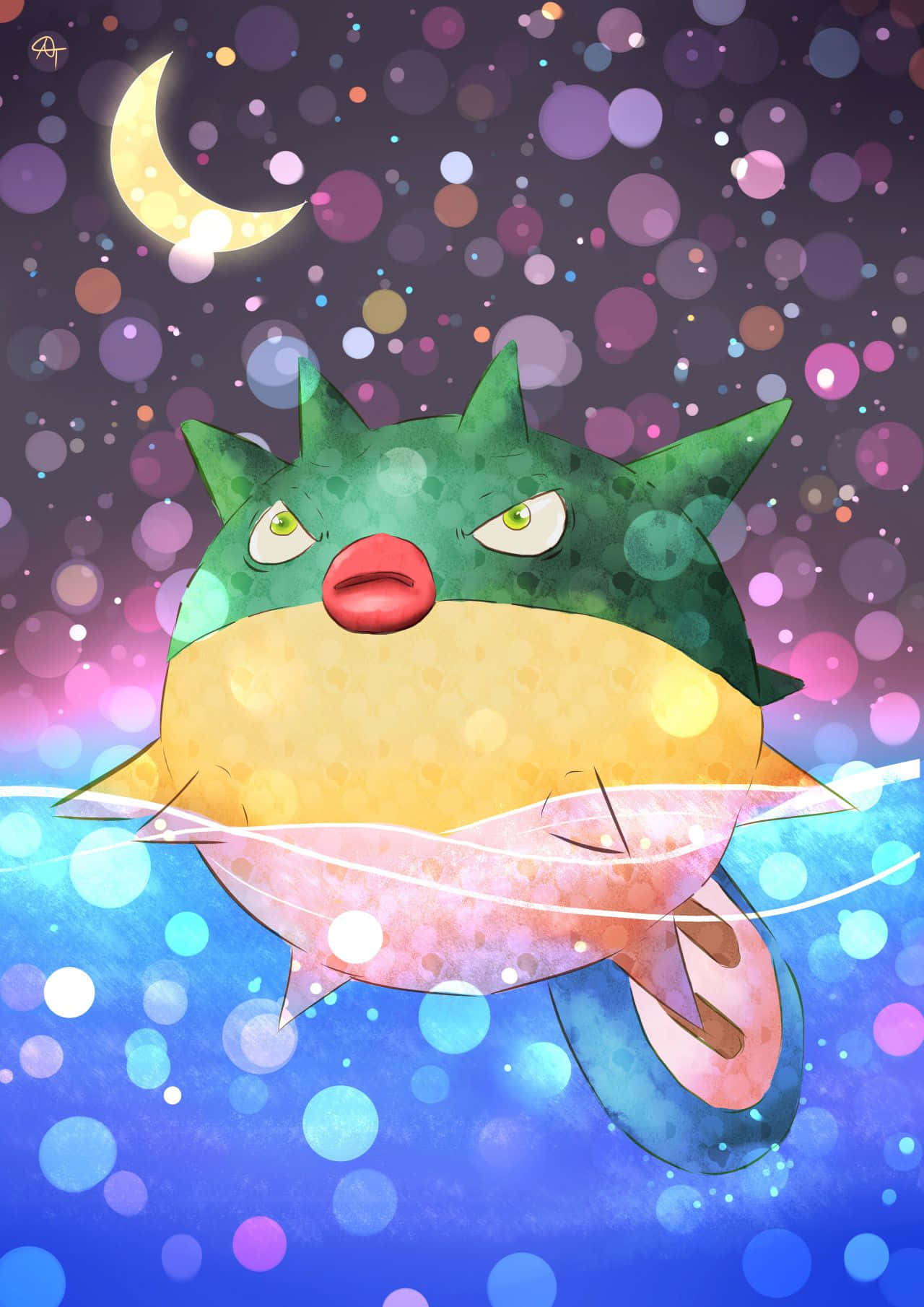 Qwilfish Beneath The Water Phone