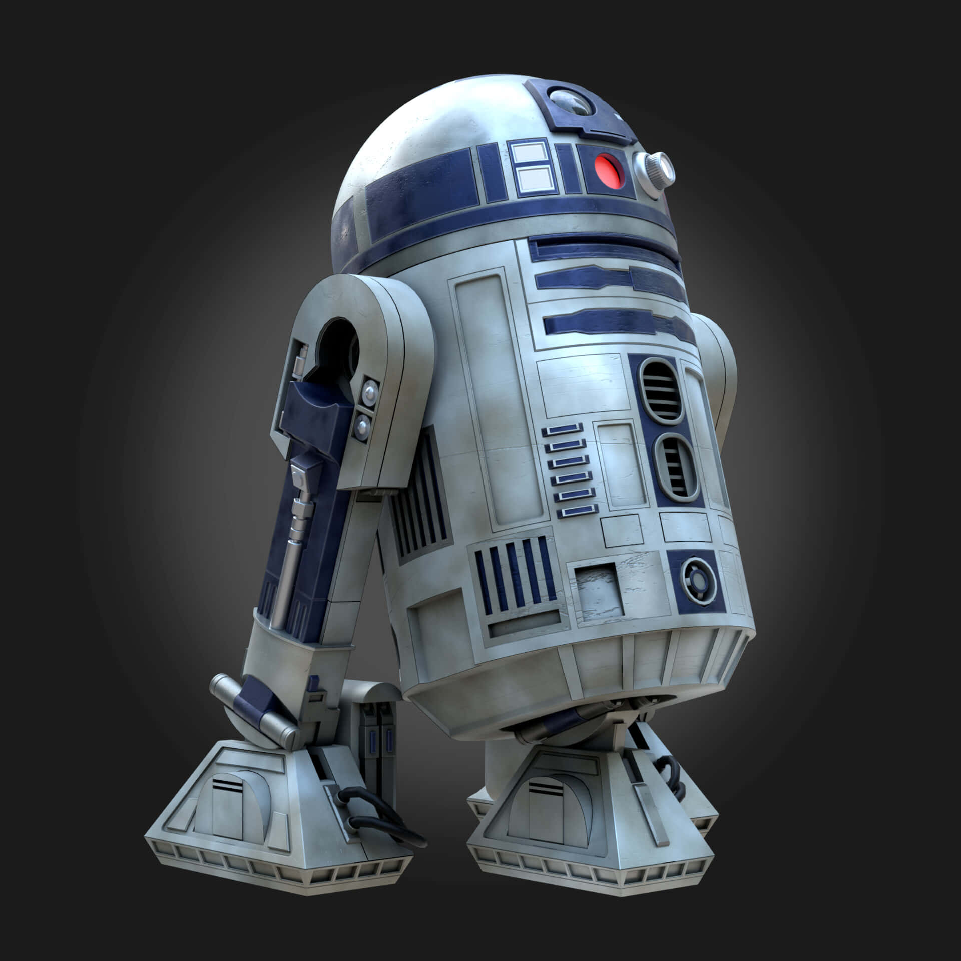 R2-d2 From Star Wars Franchise Background
