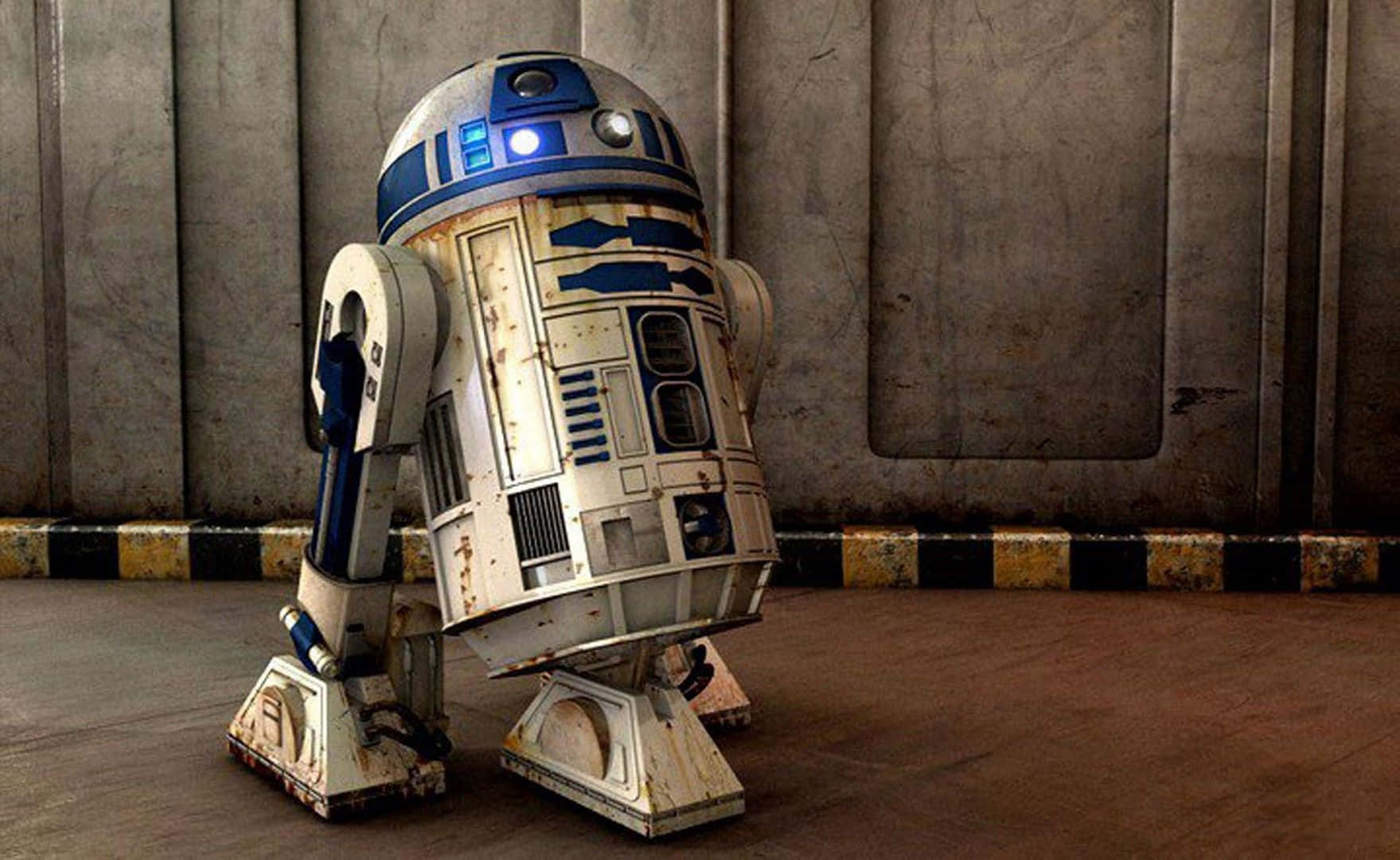 R2-d2, The Iconic Droid From The Star Wars Franchise Background