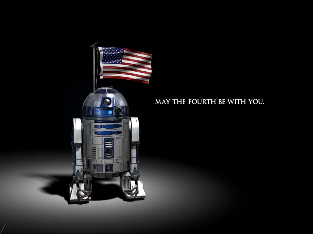 R2d2, The Lovable And Iconic Star Wars Droid Background