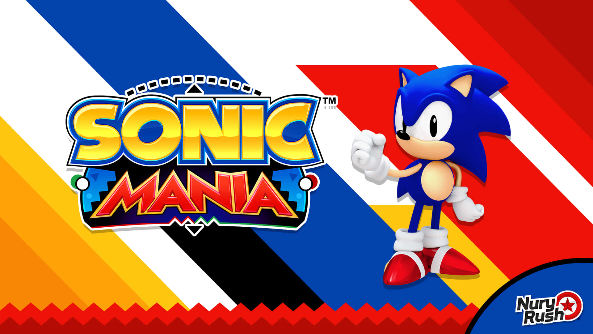 Race Ahead With Sonic Mania Background