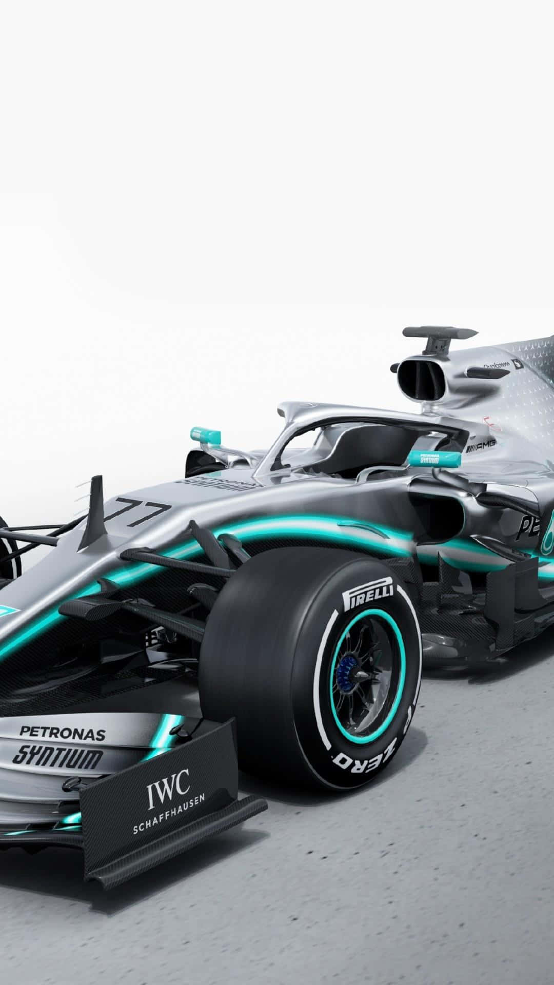 Race To The Finish Line With A Formula 1 Iphone Background