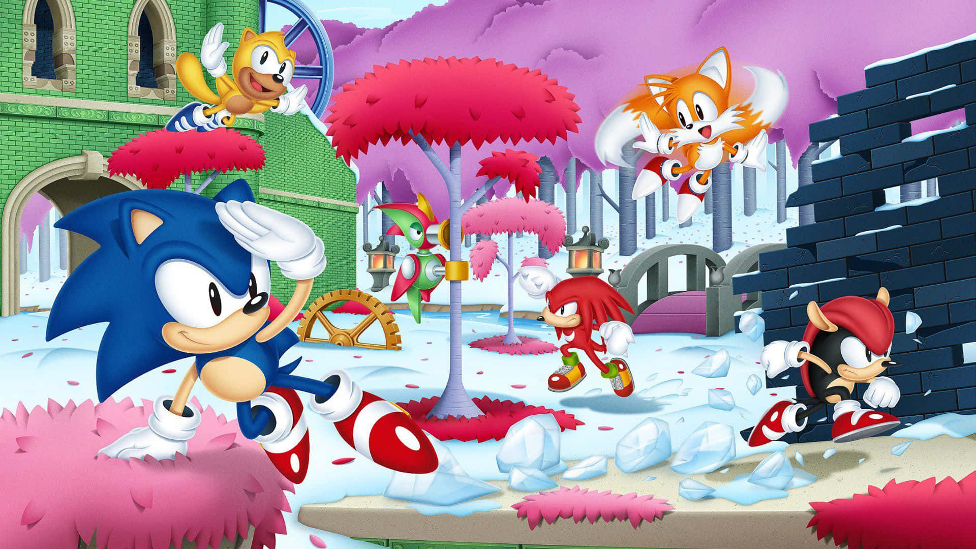 Race To The Finish Line With Sonic Mania! Background