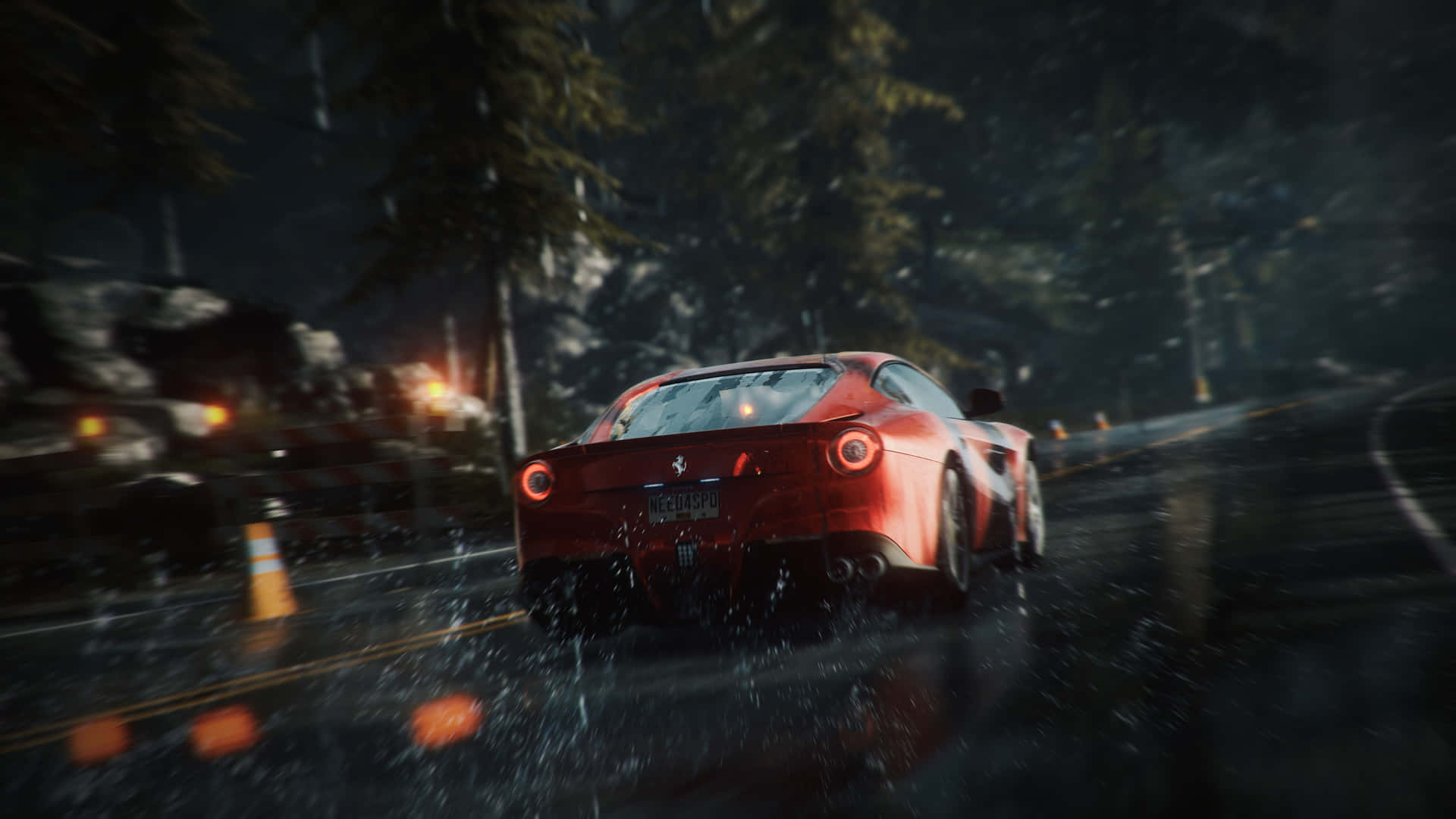 Race Your Opponents In Need For Speed 4k Background