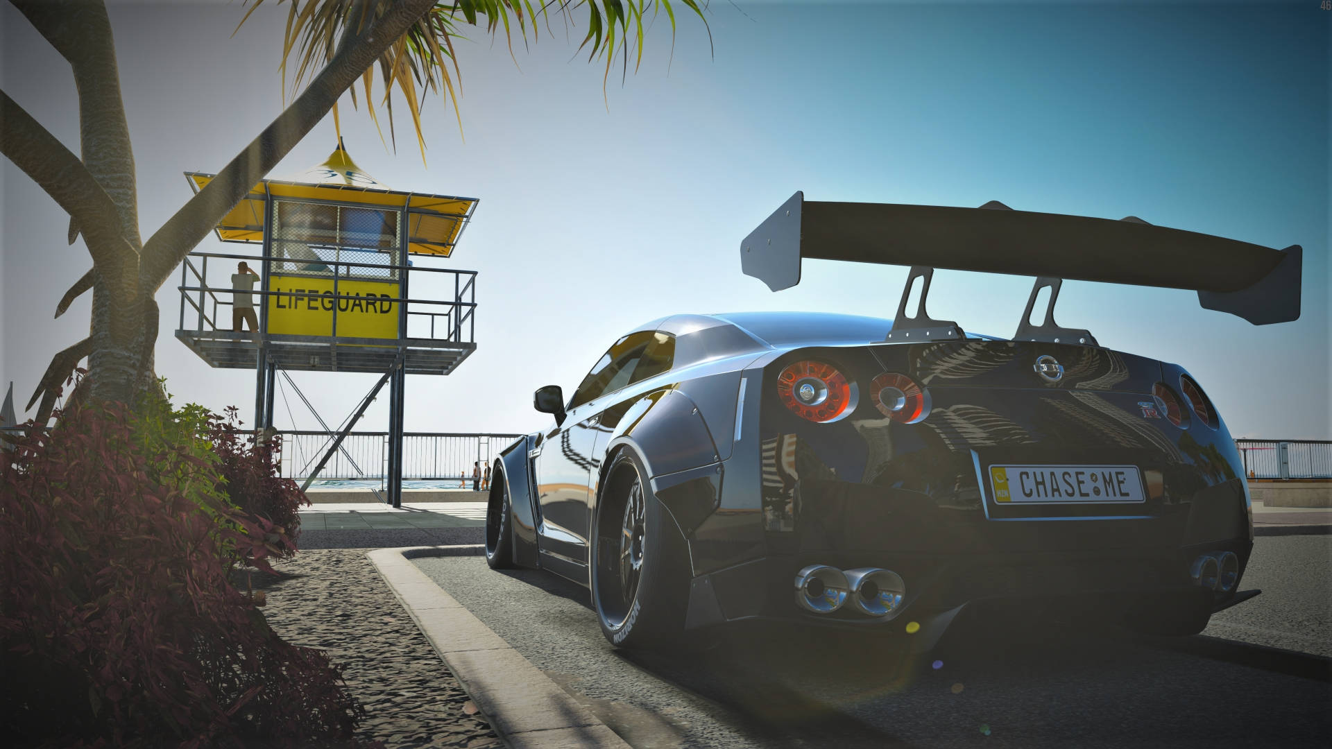 Race Your Way To The Top With Forza Gaming Background