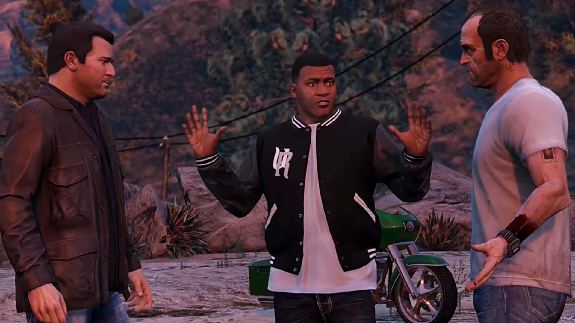 Race Your Way To Victory In Gta 5 Background