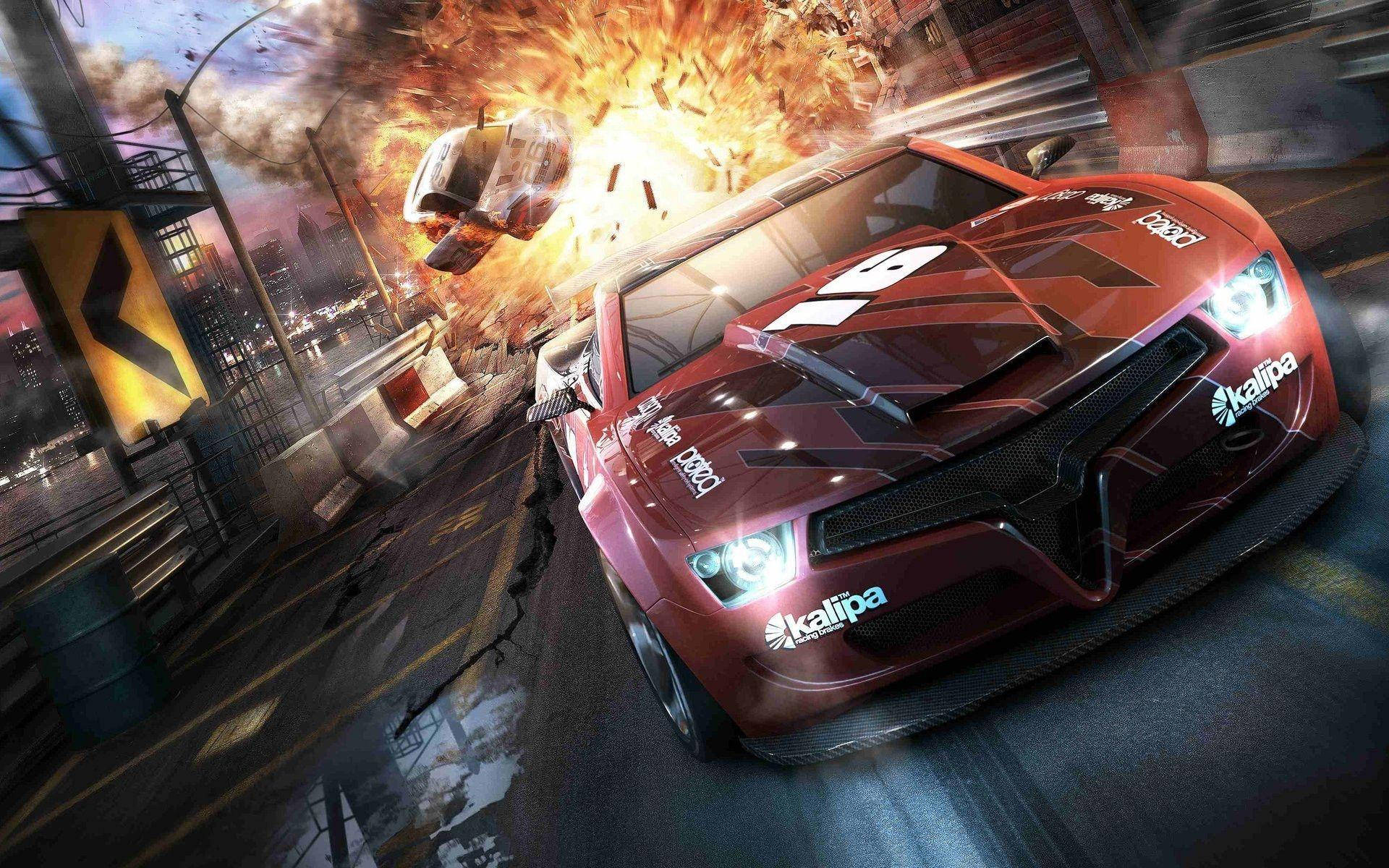 ‘race Your Way To Victory With Need For Speed Desktop’ Background