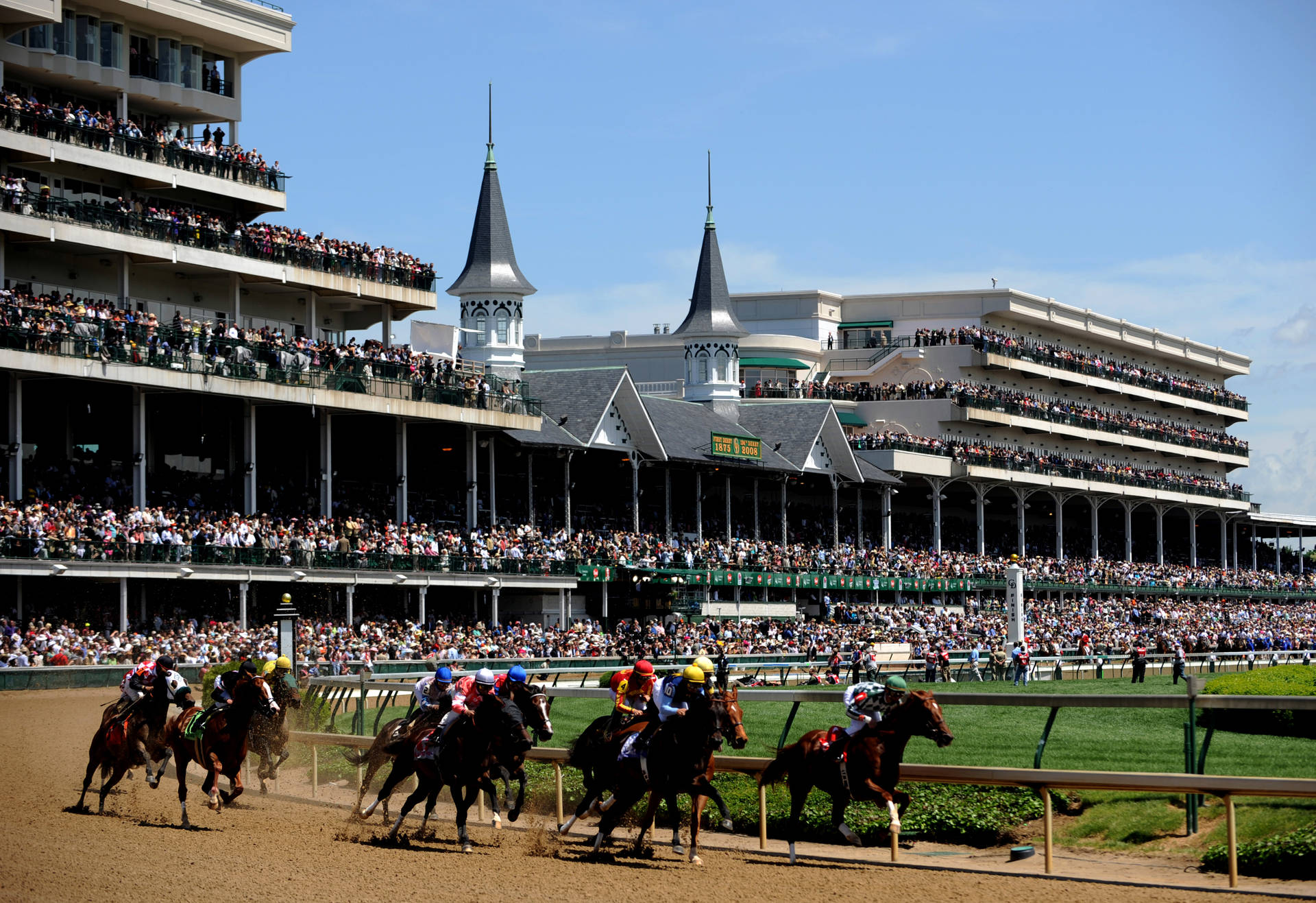 Racecourse In Louisville, Kentucky Background