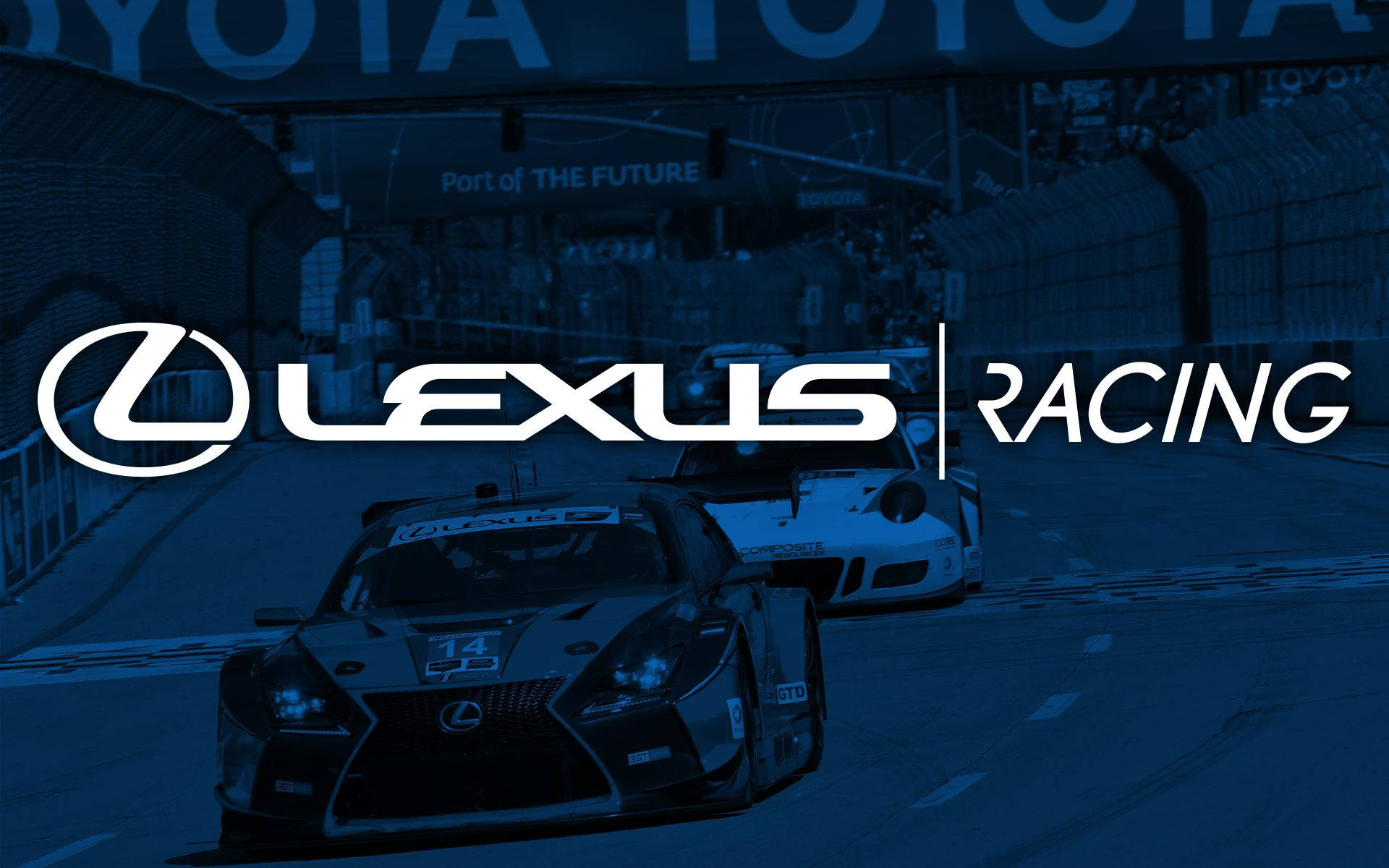 Racing Lexus Logo Poster Background