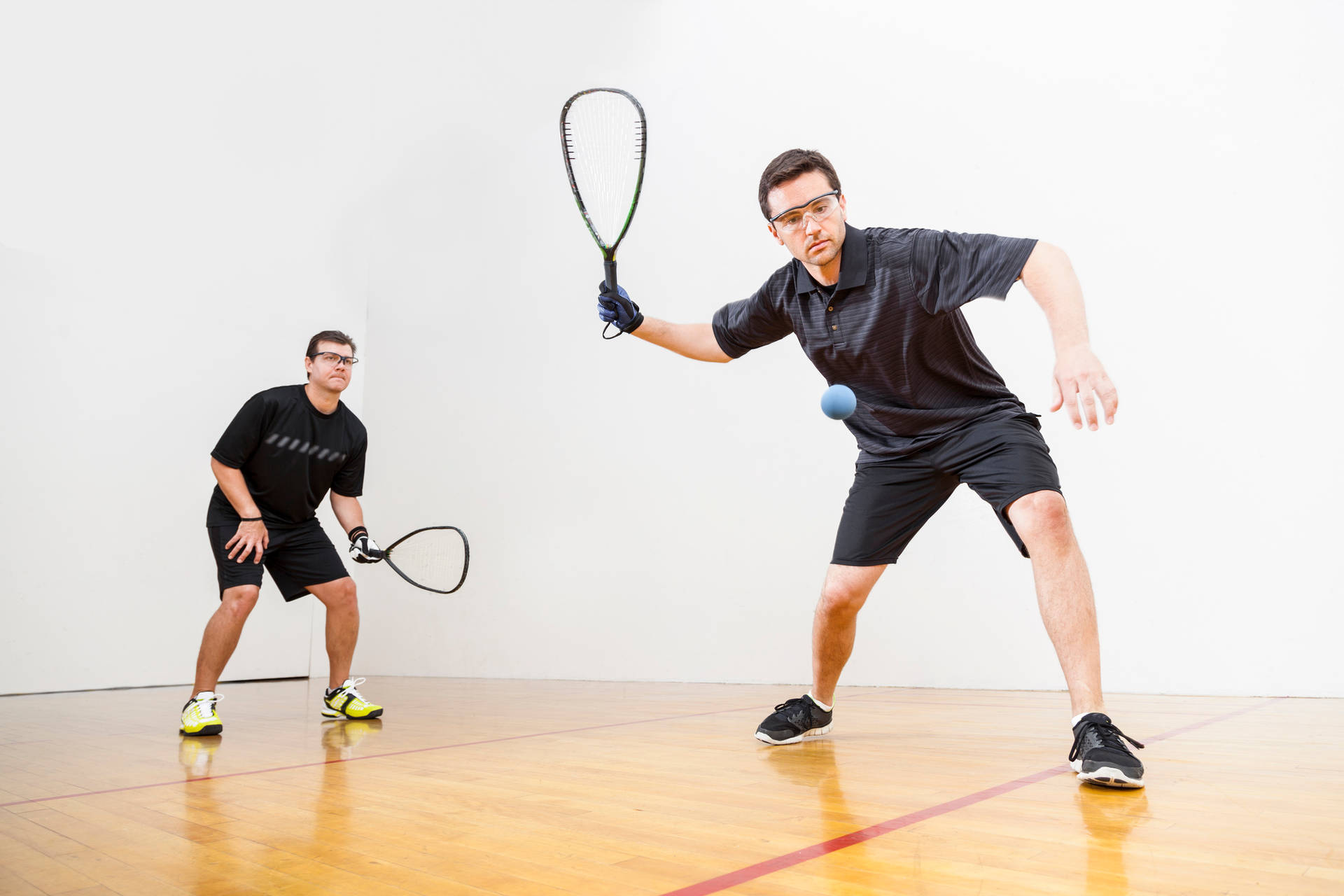 Racquetball Attack And Receive Form Background