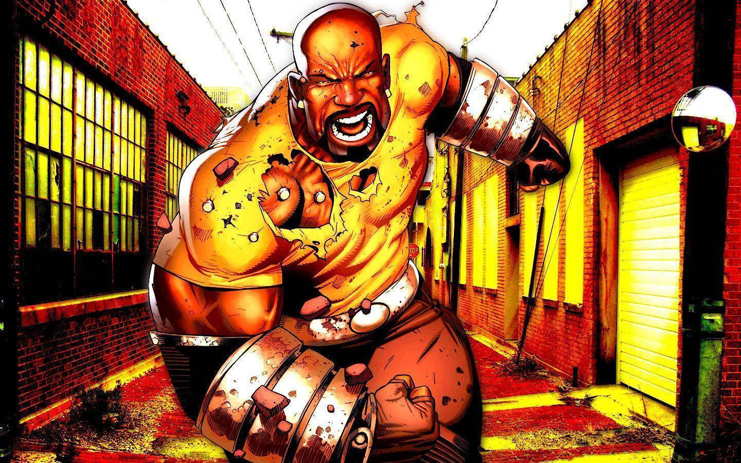 Rad Black Superhero Luke Cage