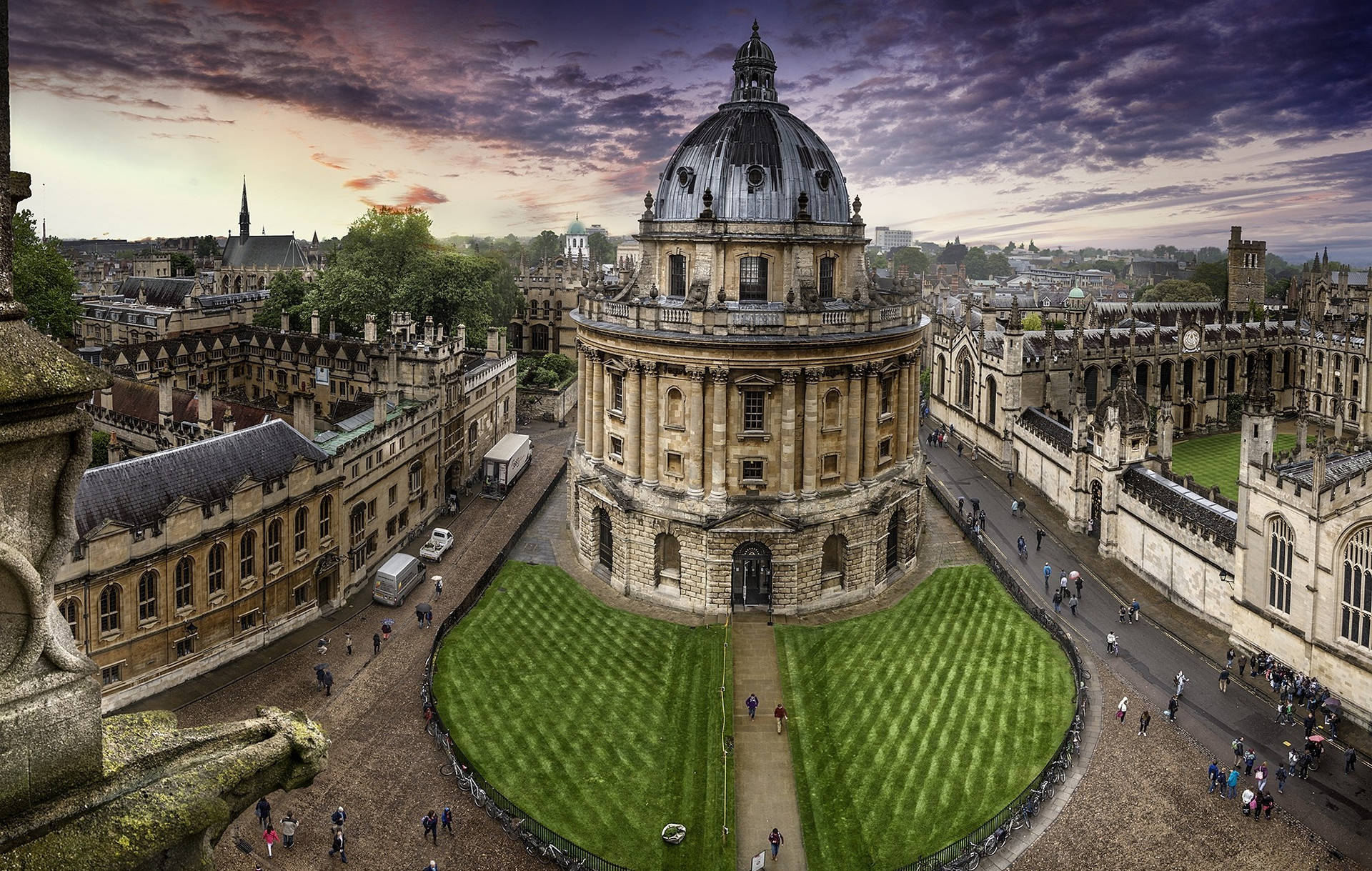 Radcliffe Camera, Oxford, England Background