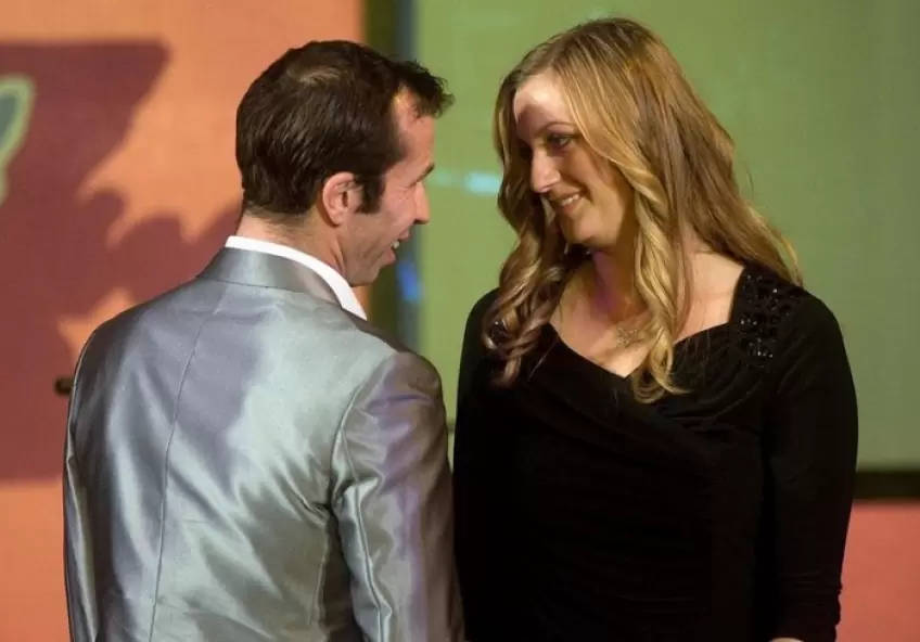 Radek Stepanek And Ex-girlfriend Petra Kvitova