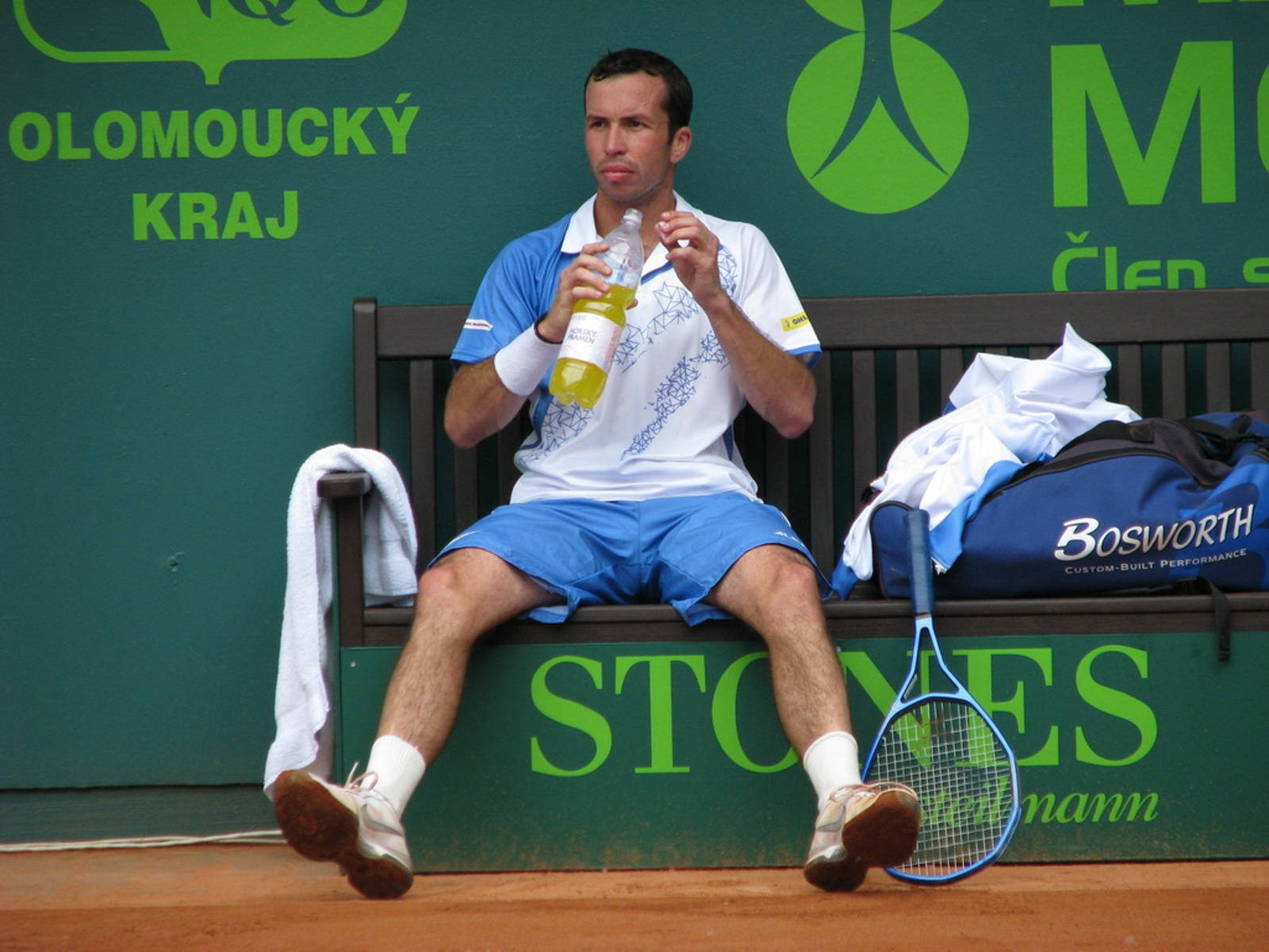 Radek Stepanek And Martina Hingis Background