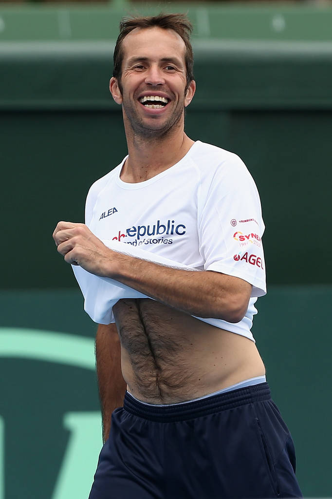 Radek Stepanek Stomach