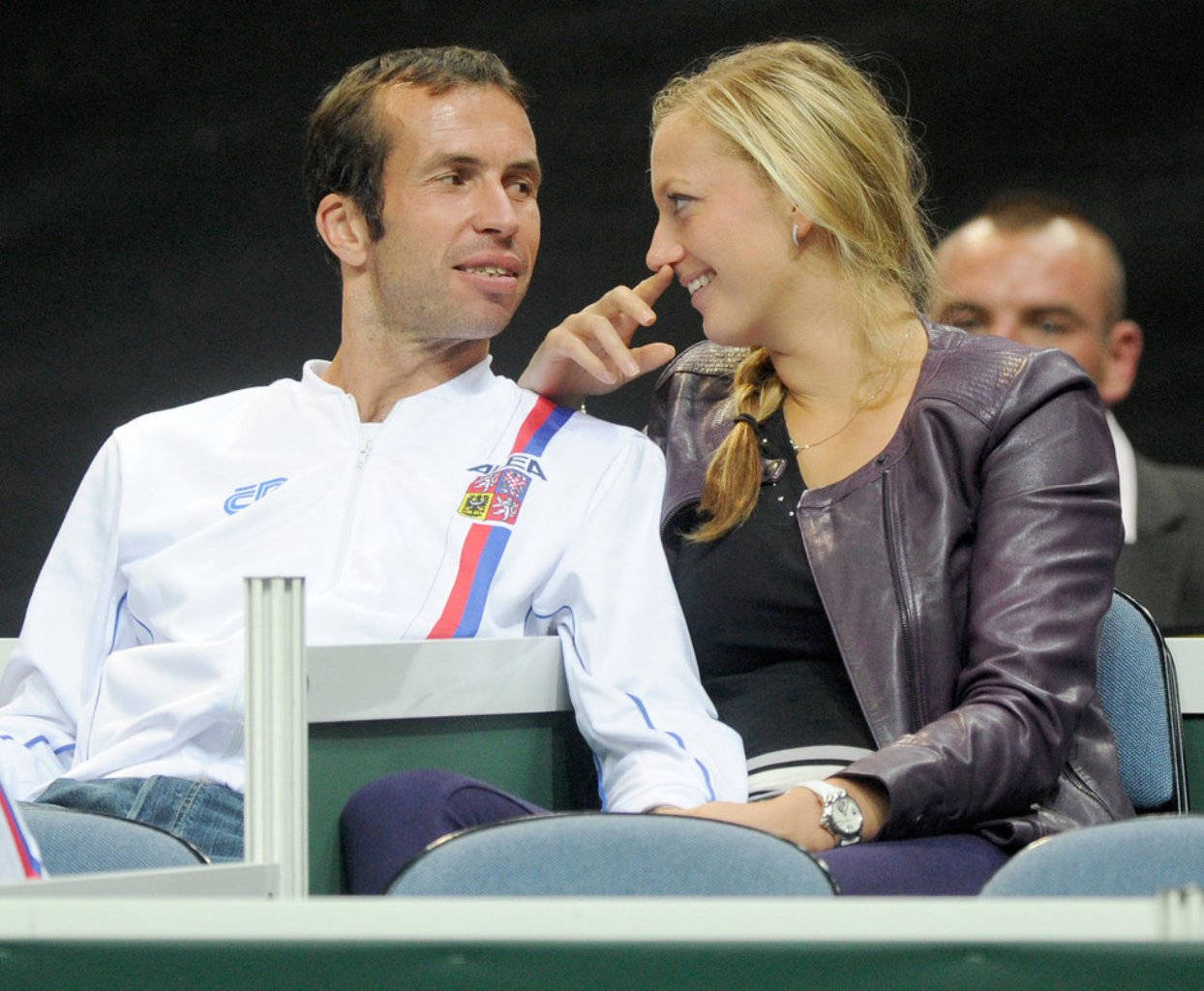 Radek Stepanek Wife Background