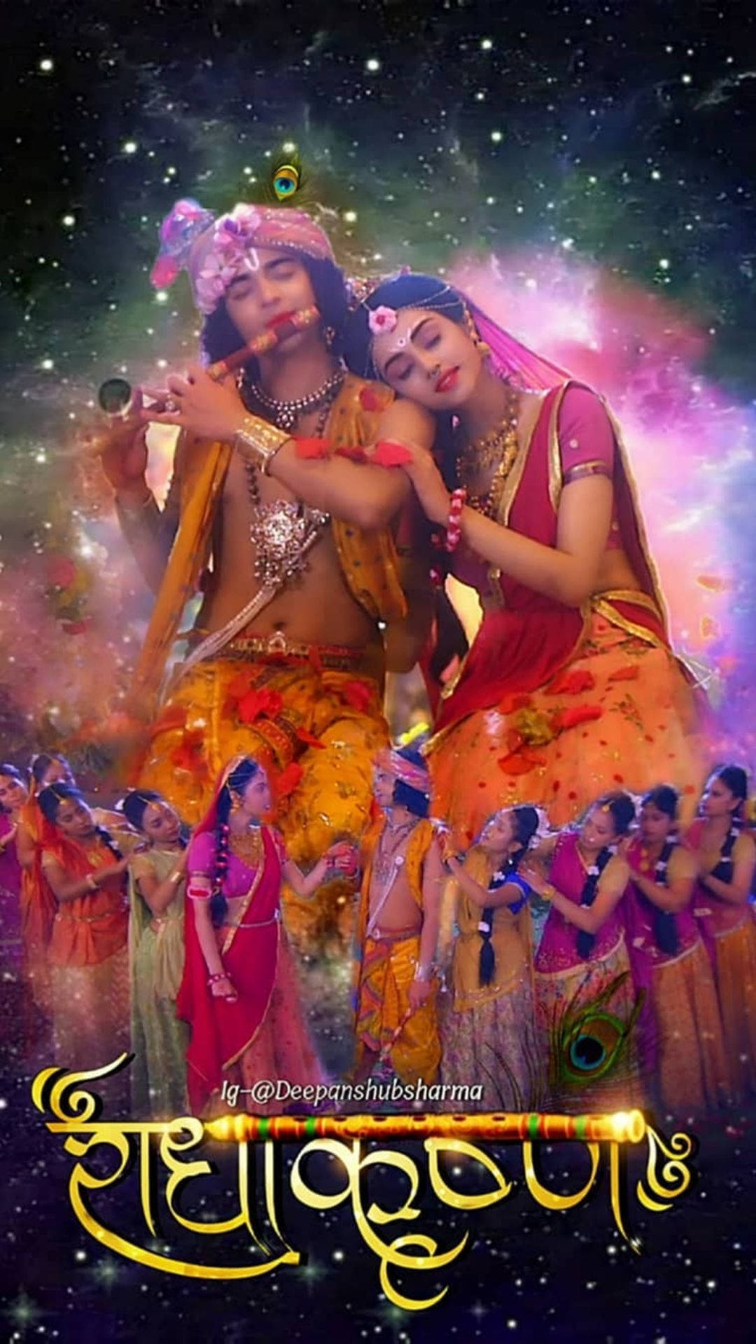 Radha Krishna Serial Flute Background