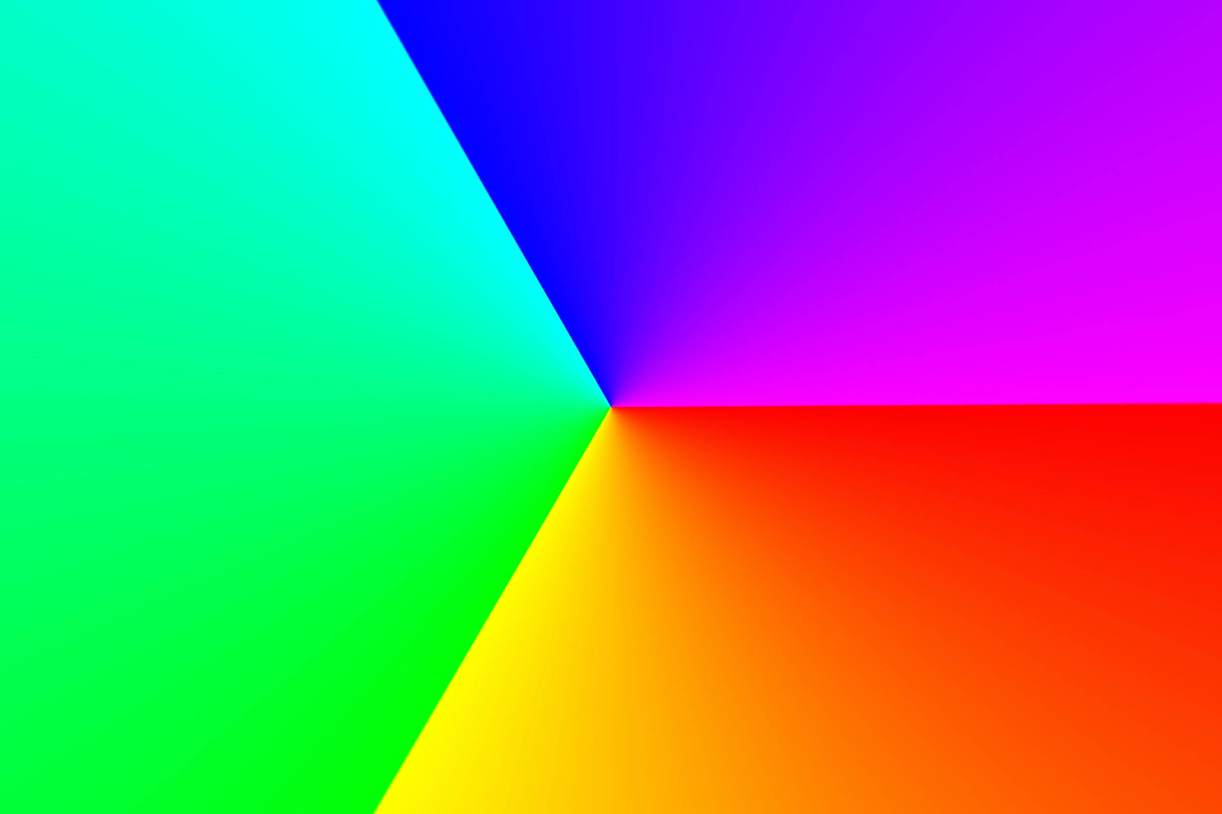 Radial Rainbow Youtube Cover Background