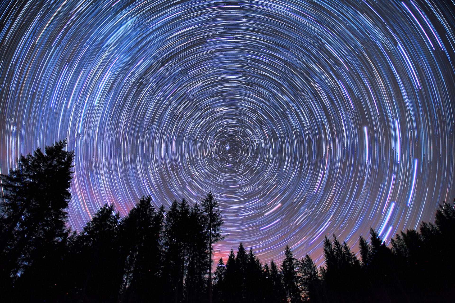 Radial Starry Sky