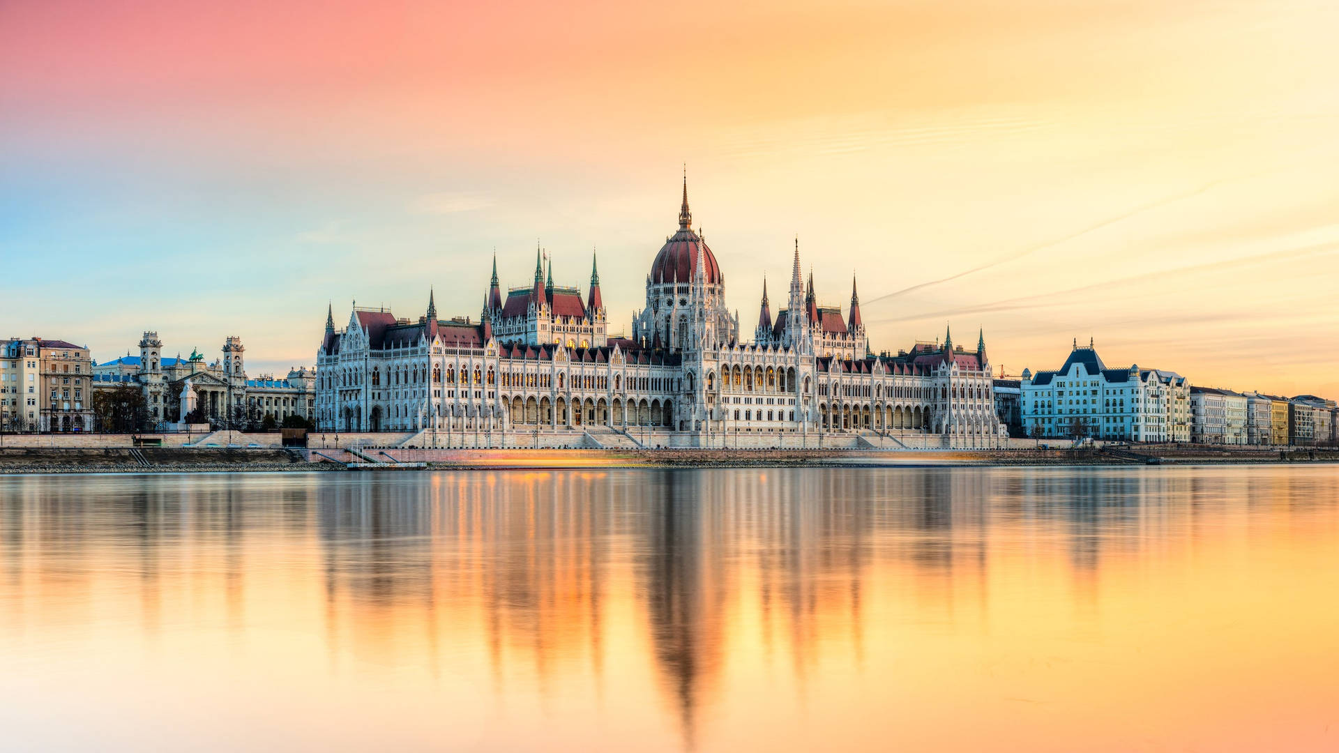 Radiant Budapest Parliament Building