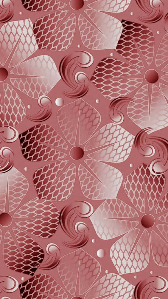 Radiant Rose Gold Color Background