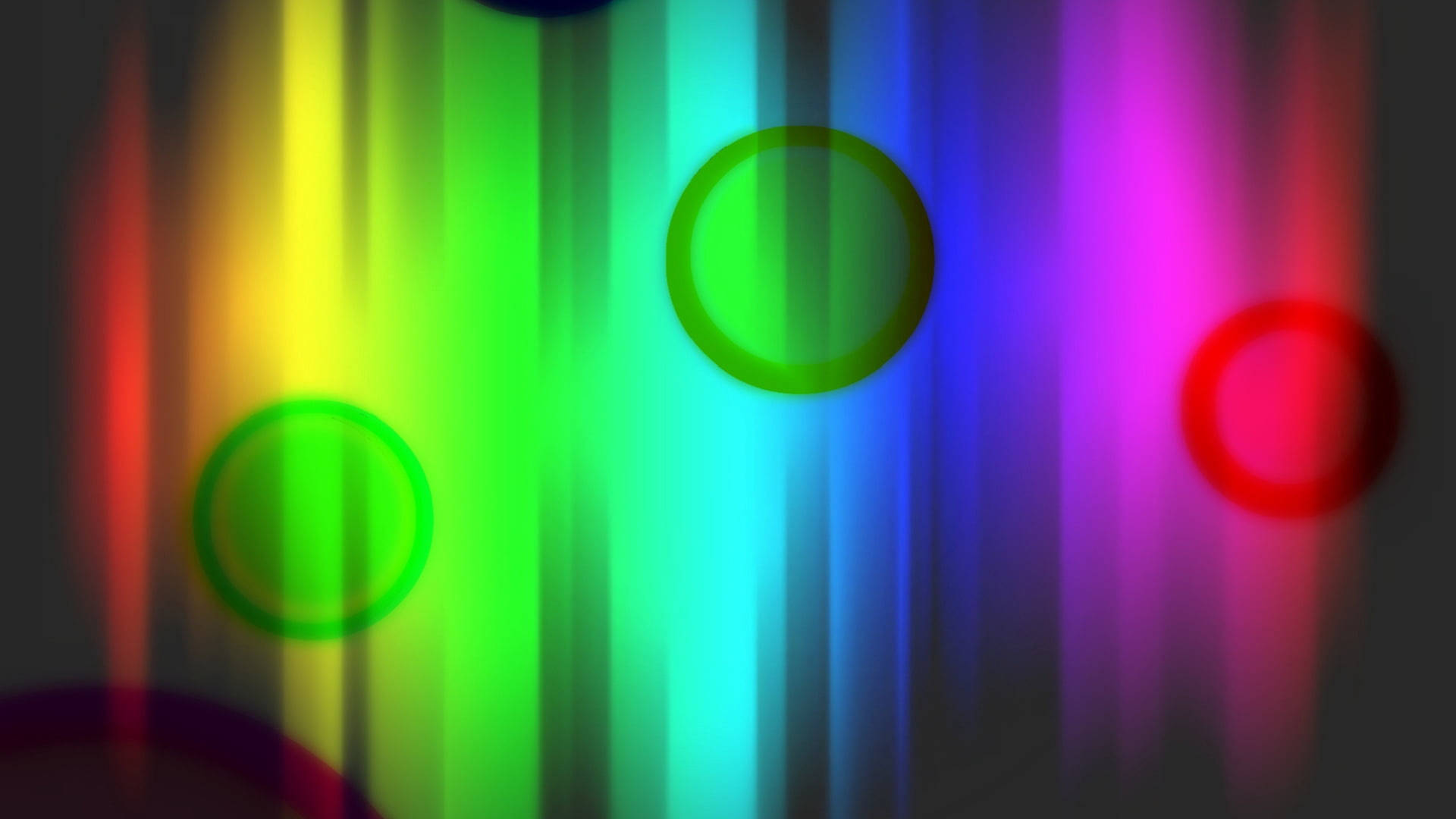 Radiant Spectrum Of Colors In Nature Background