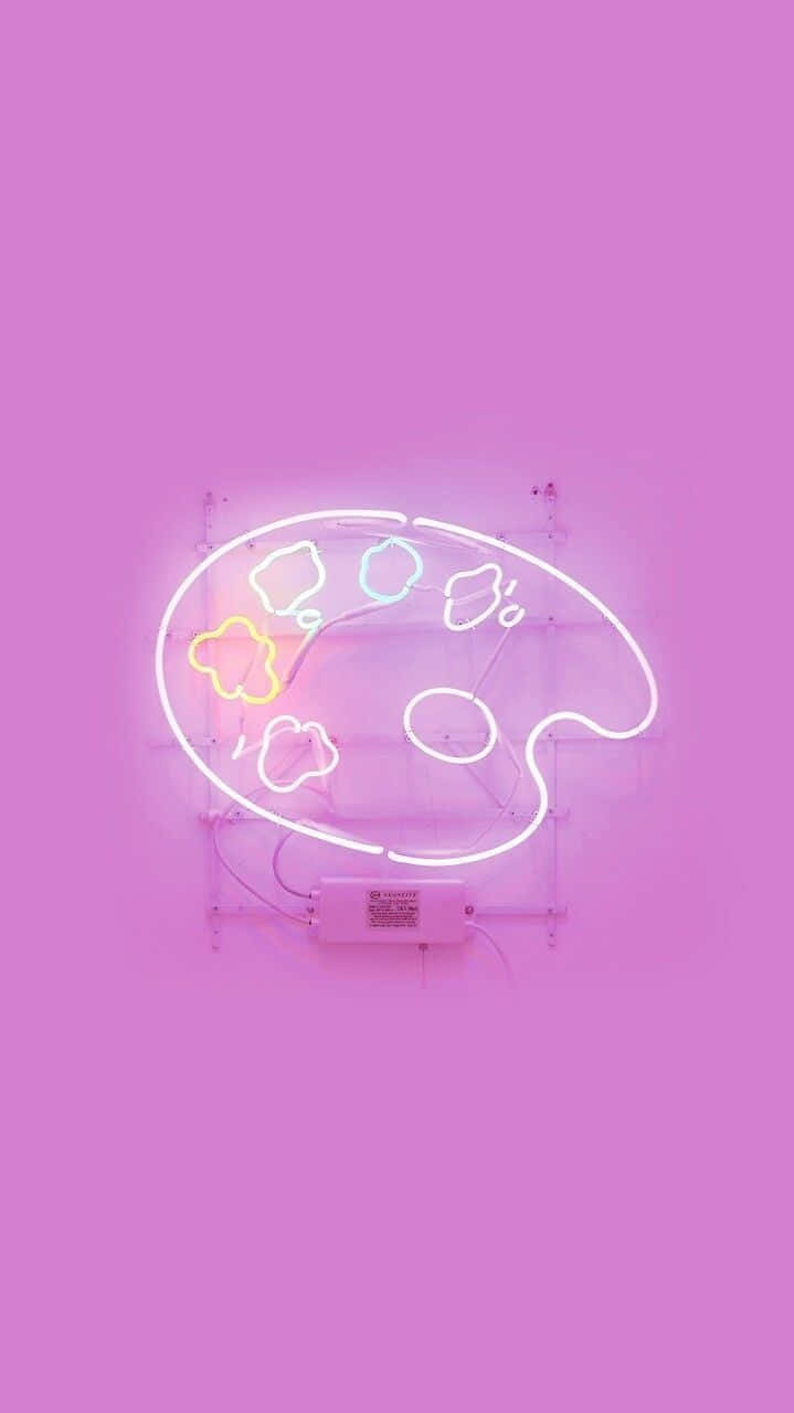 Radiate Pink Aesthetic Vibes With A Modern '90s Twist Background