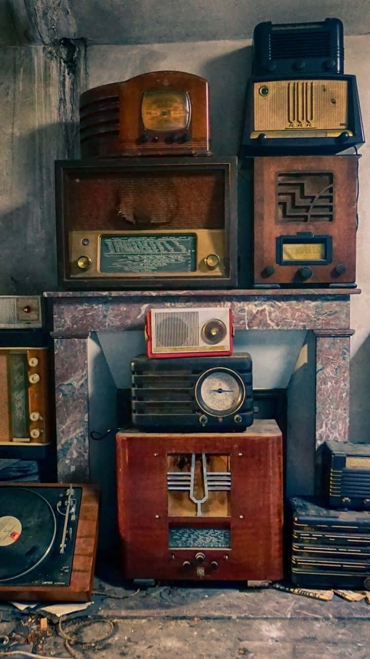 Radio Receiver Collection Vintage Aesthetic