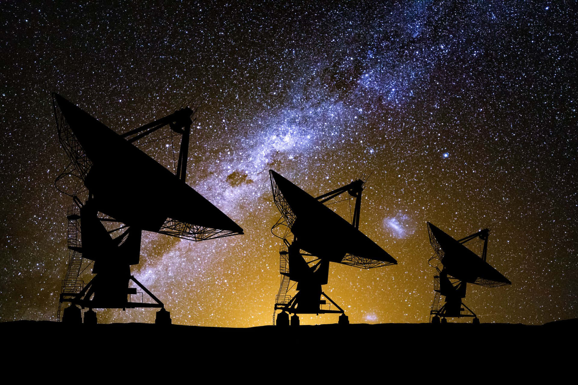 Radio Telescopes Stargazing