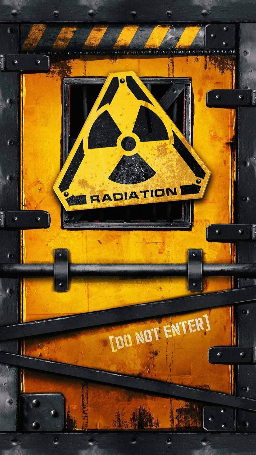 Radioactive Yellow Hd Iphone Background