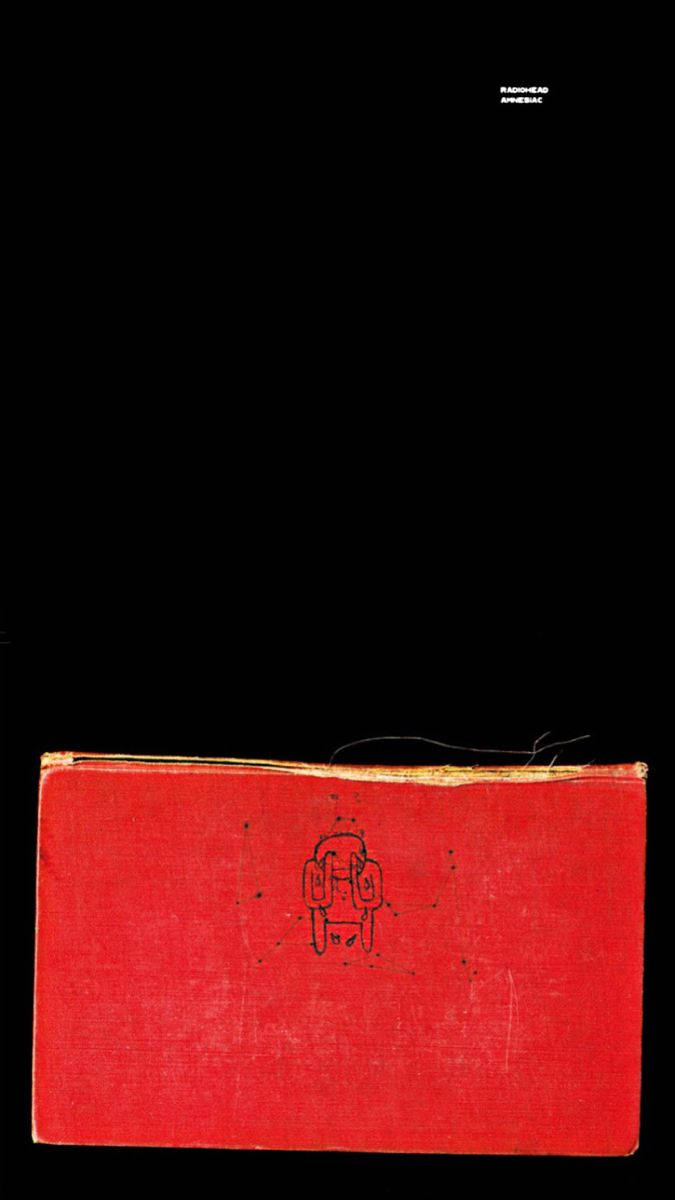 Radiohead Amnesiac Album Cover Background