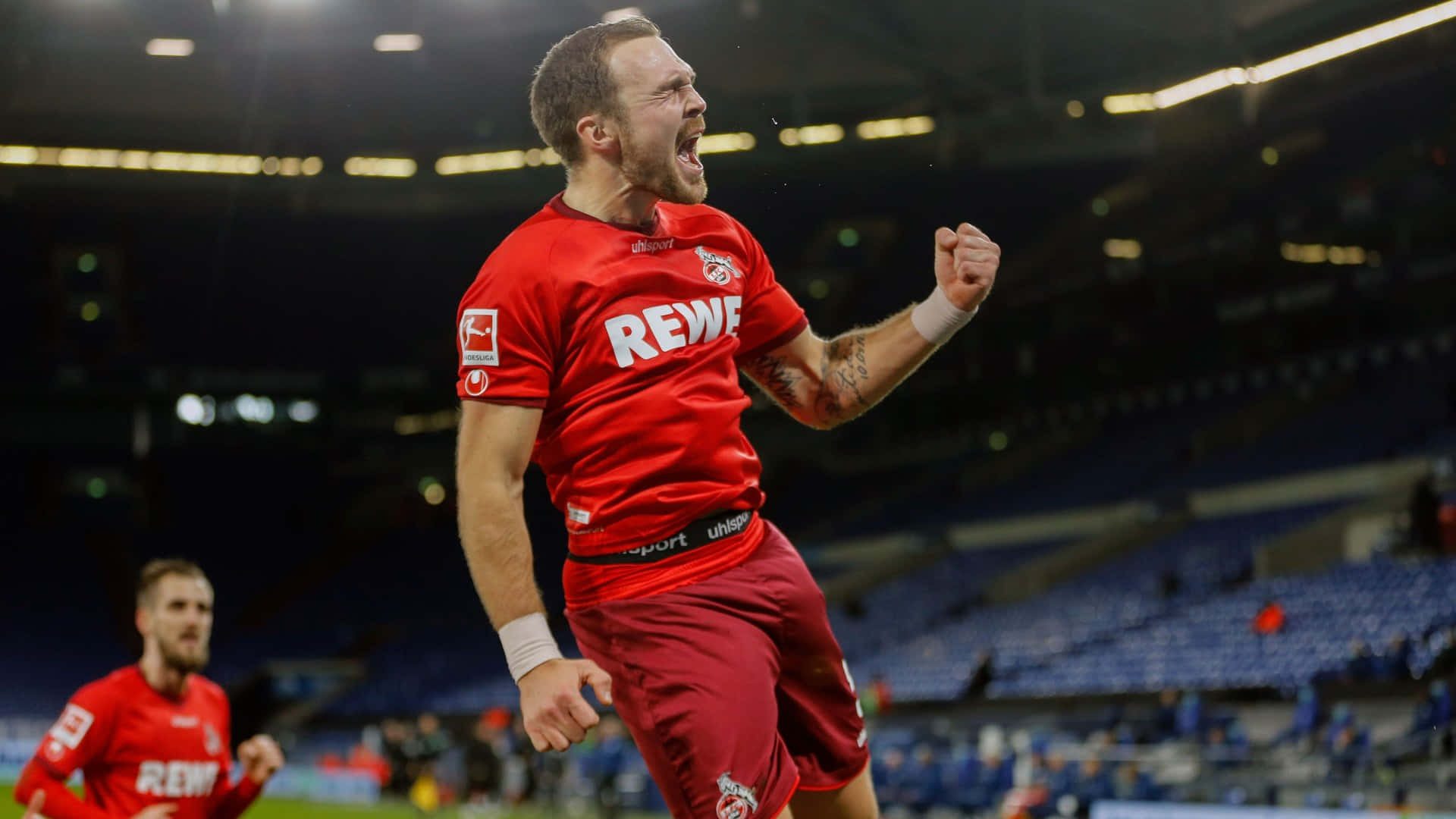 Rafael Czichos Celebration Football Match Background